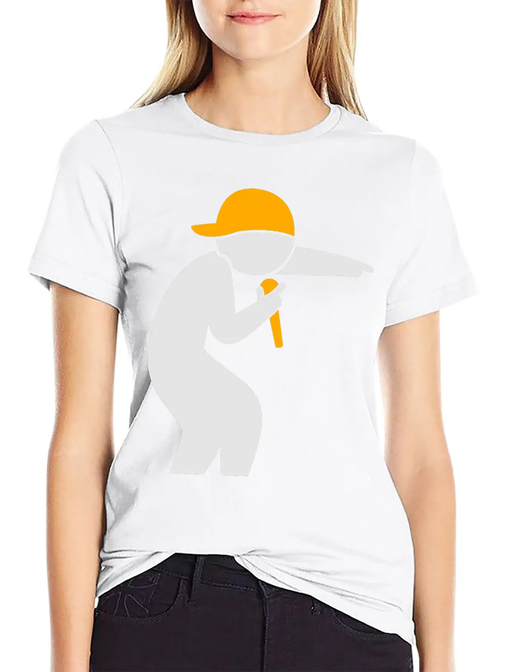 Hiphop Rapper Unisex Casual T-Shirt – Clean Design For Daily Comfort