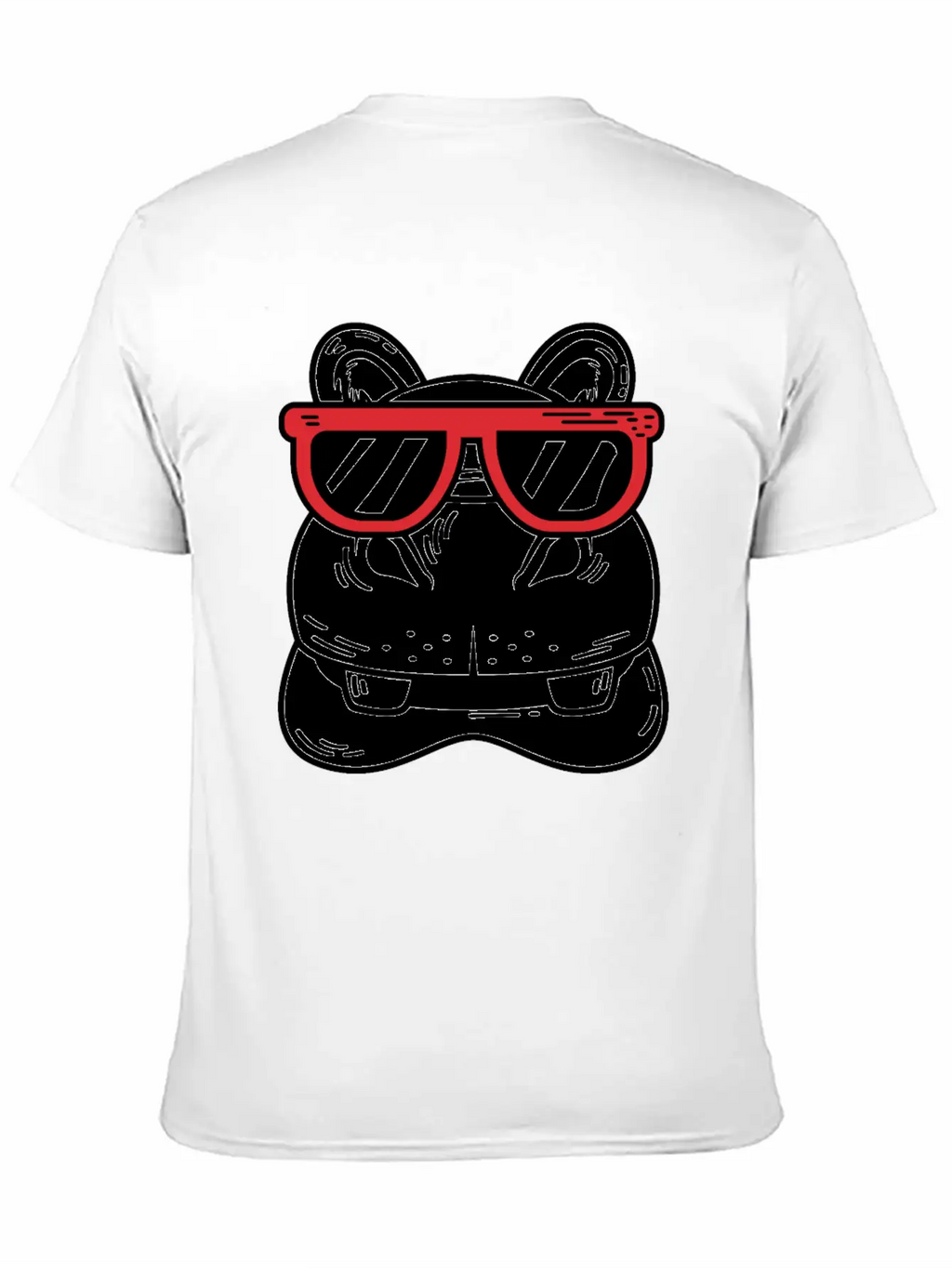 Hippo With Sunglasses Cool Person Gift Unisex Casual T-Shirt – Clean Design For Daily Comfort