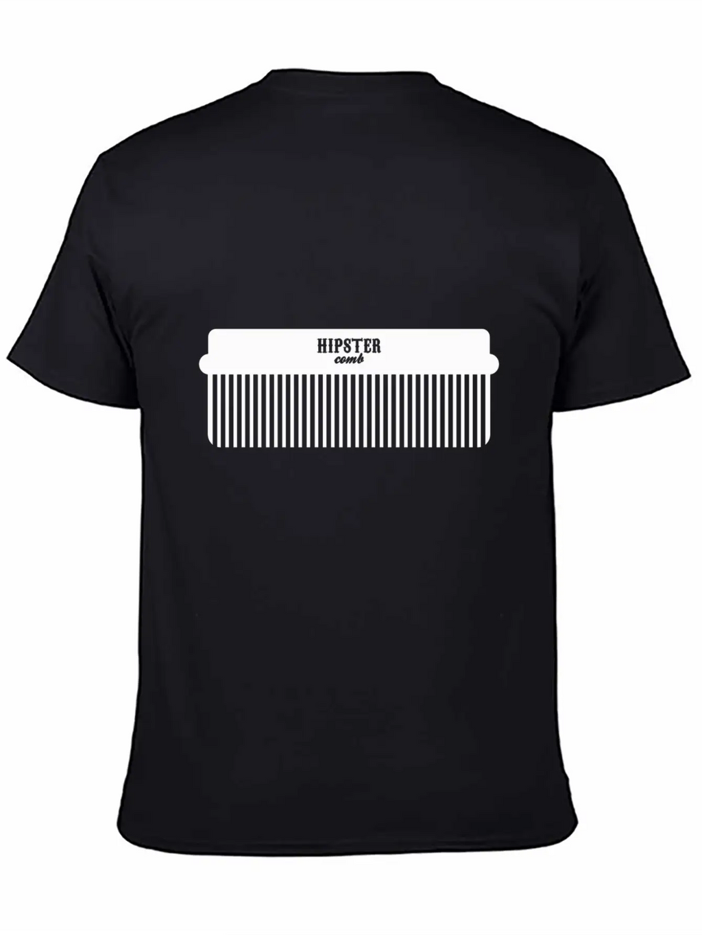 Hipster Comb Casual Graphic T-Shirt – Simple And Comfortable Daily Wear
