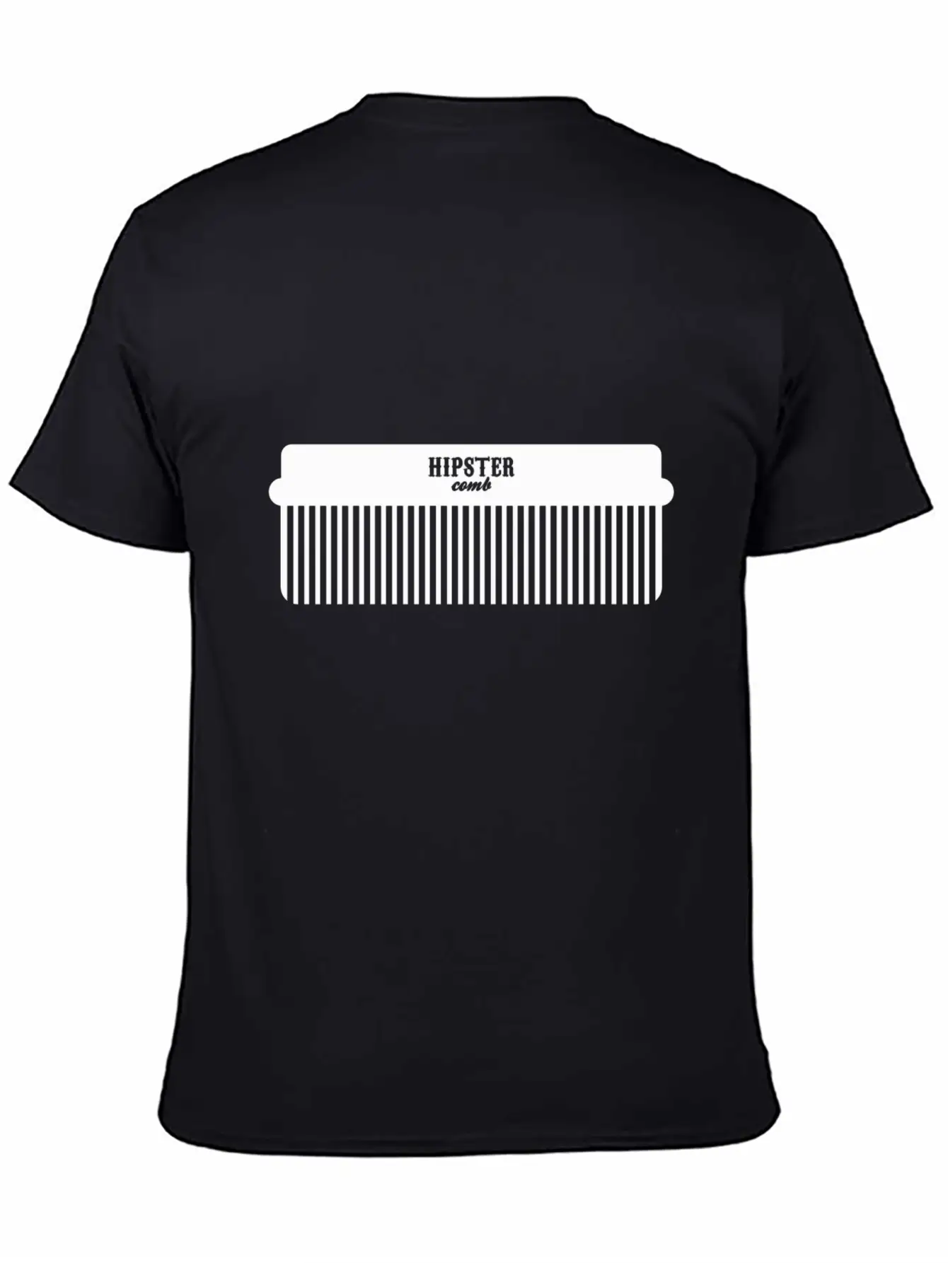 Hipster Comb Casual Graphic T-Shirt – Simple And Comfortable Daily Wear