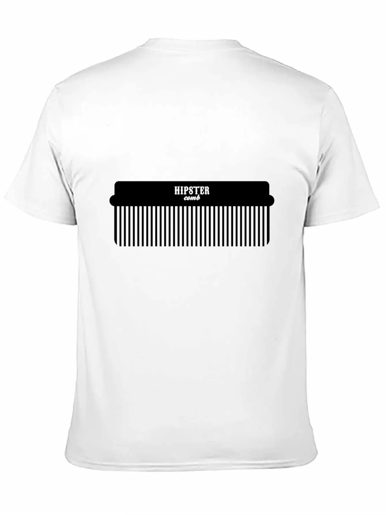 Hipster Comb Casual Graphic T-Shirt – Simple And Comfortable Daily Wear