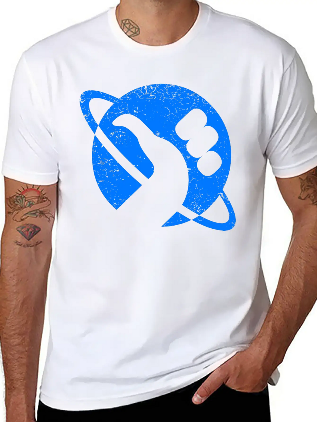 Hitchhiker Unisex Short Sleeve Soft Cotton T-Shirt – Casual Everyday Wear