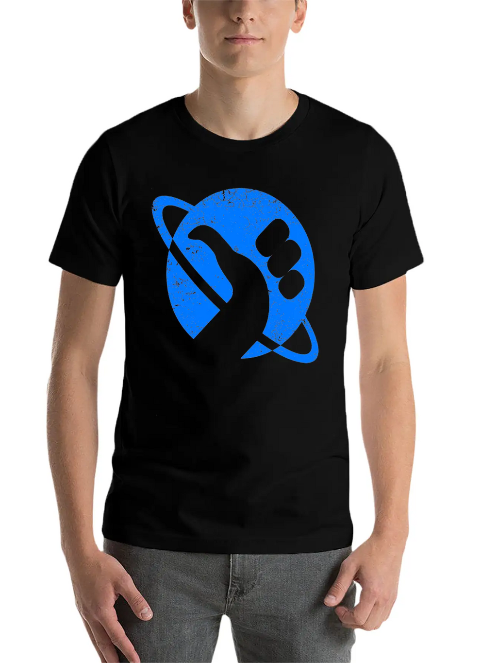 Hitchhiker Unisex Short Sleeve Soft Cotton T-Shirt – Casual Everyday Wear