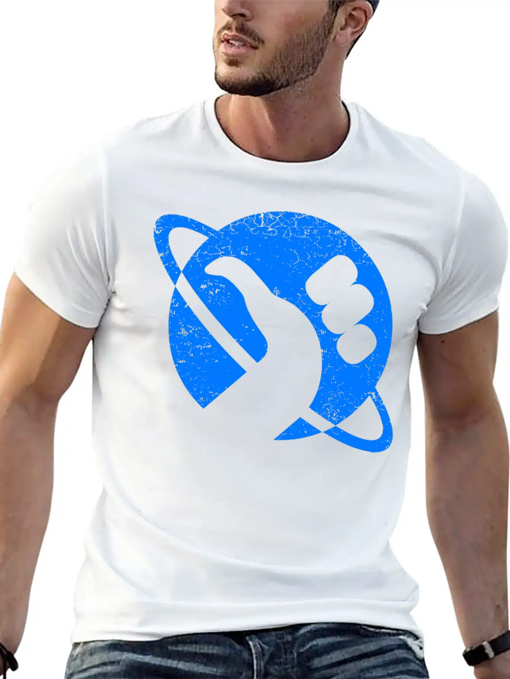 Hitchhiker Unisex Short Sleeve Soft Cotton T-Shirt – Casual Everyday Wear