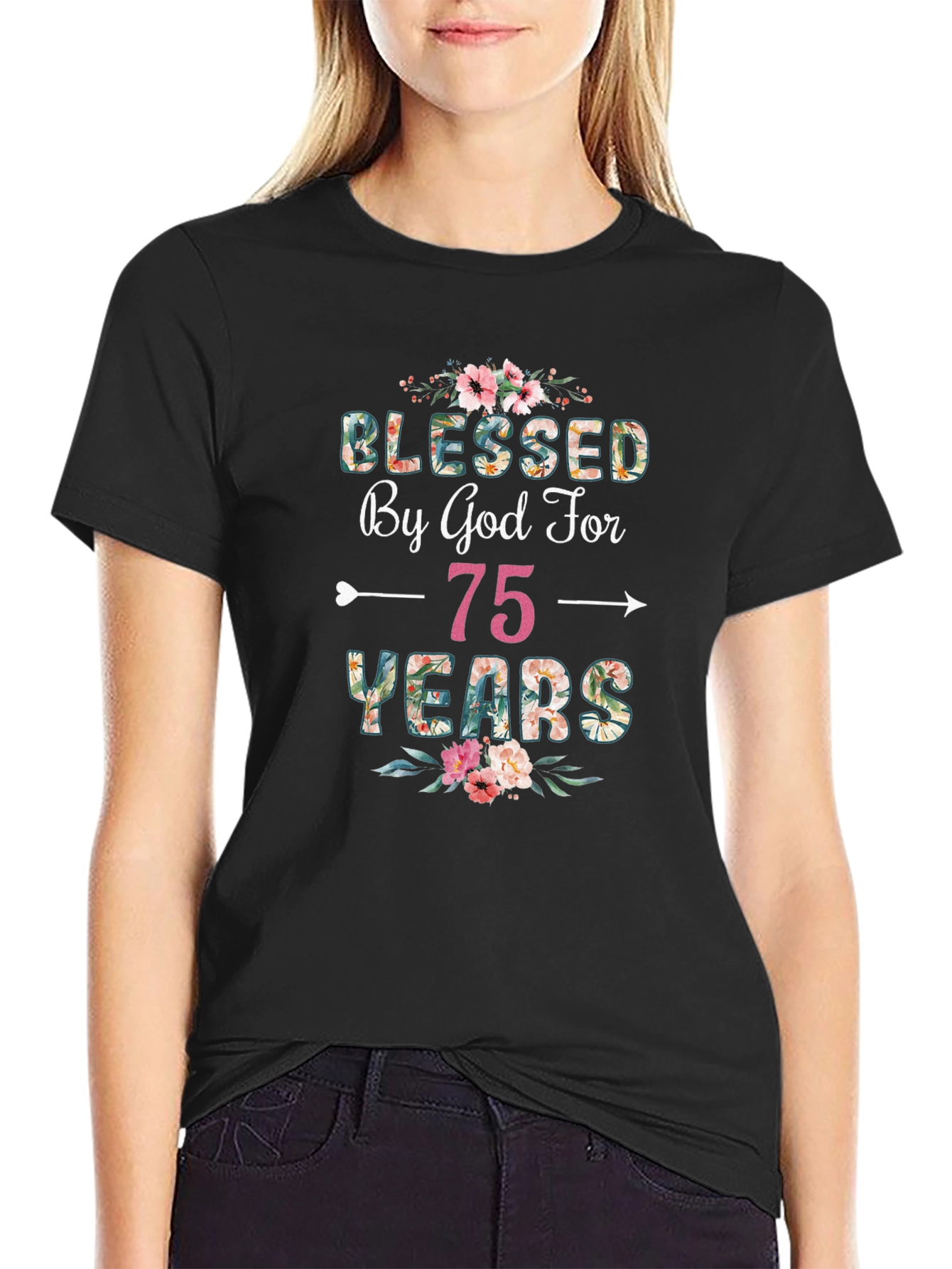 Blessed by God for 75 Years T-Shirt