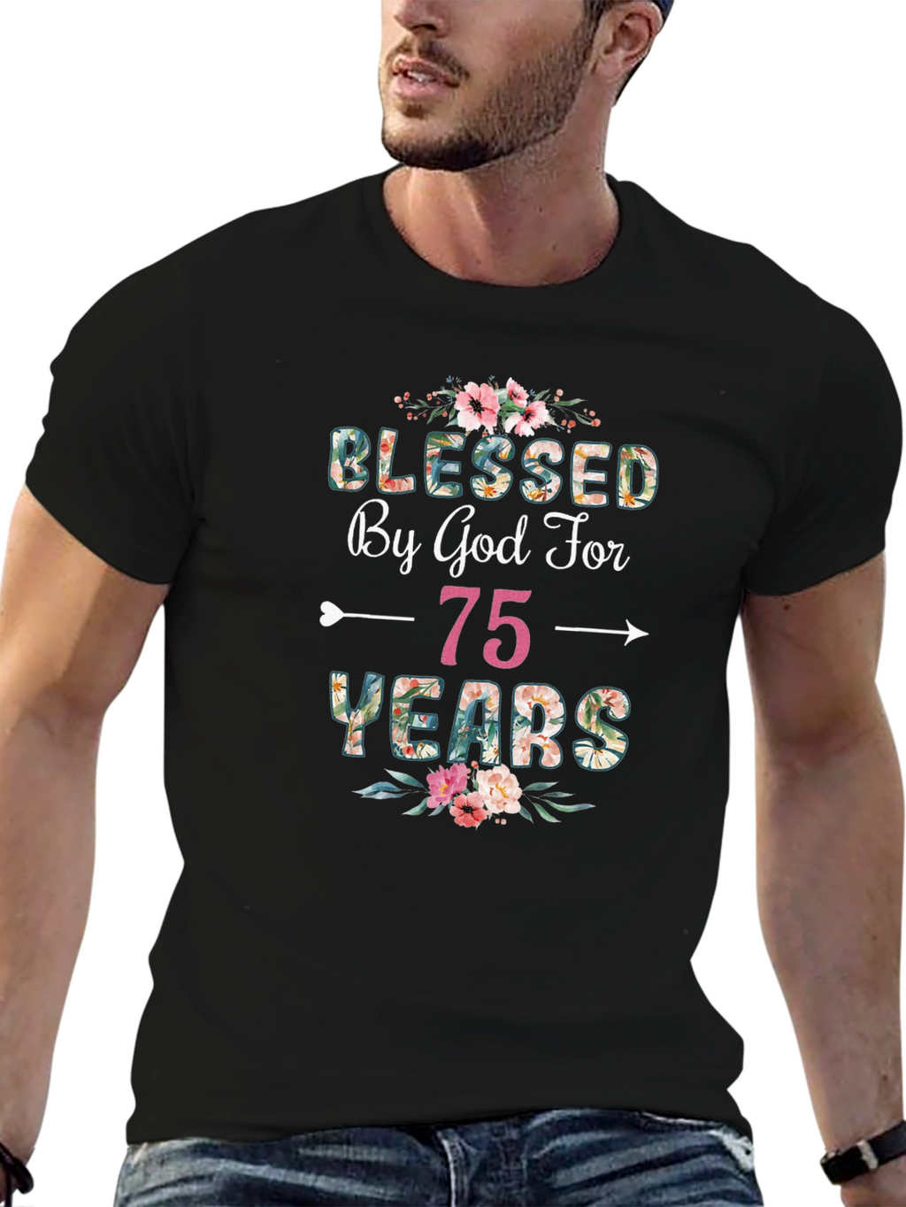 Blessed by God for 75 Years T-Shirt