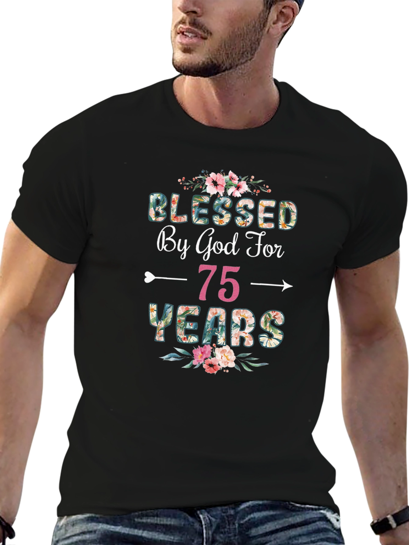 Blessed by God for 75 Years T-Shirt