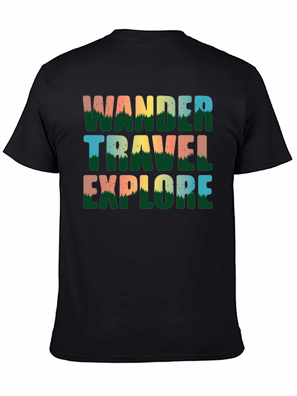Wander Travel Explore Graphic Tee