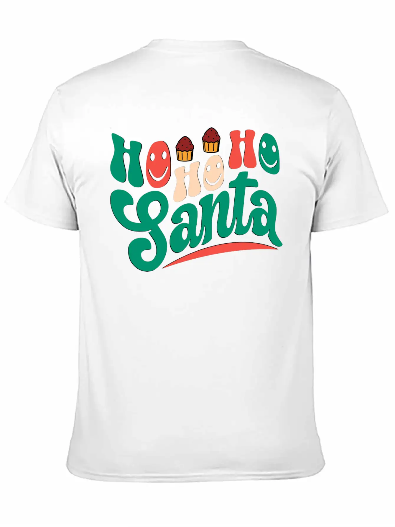 Ho Ho Ho Santa Unisex Casual T-Shirt – Clean Design For Daily Comfort
