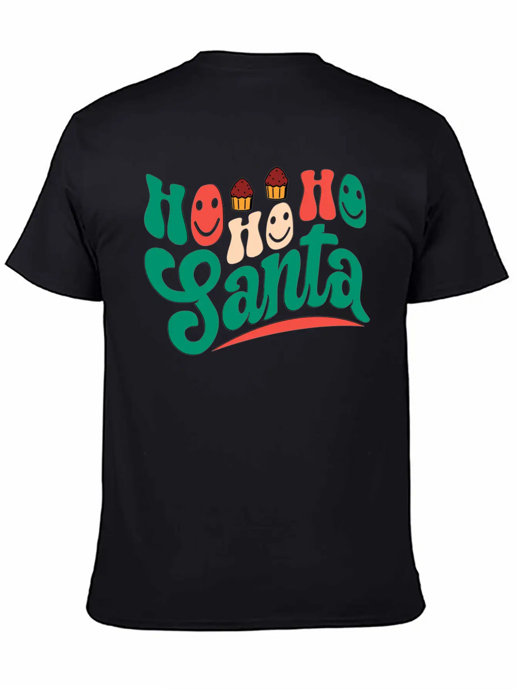 Ho Ho Ho Santa Unisex Casual T-Shirt – Clean Design For Daily Comfort