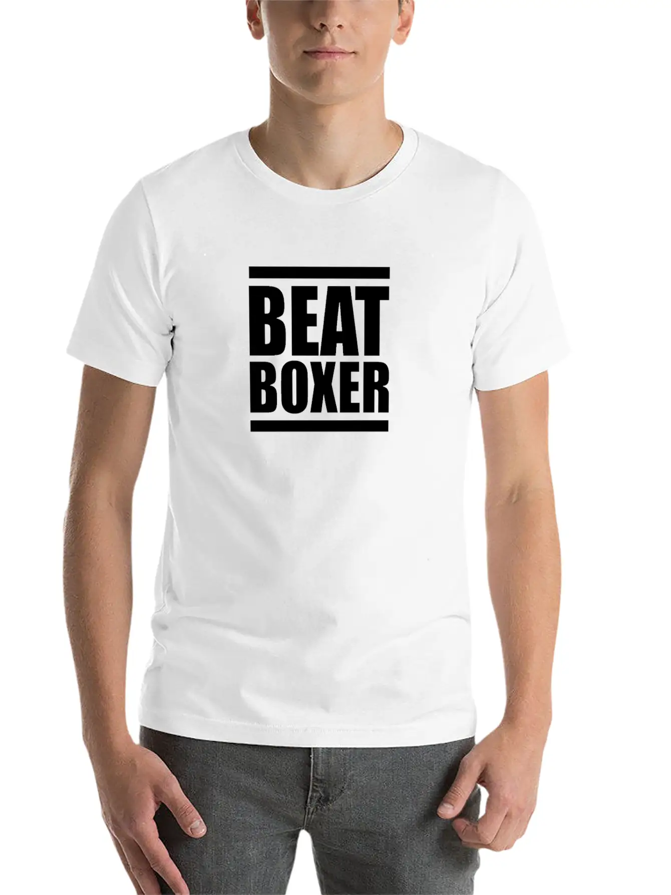 Hobby Beat Box Beatboxing Beatbox Beatboxer Stylish Everyday T-Shirt – Unisex Basic Cotton Tee