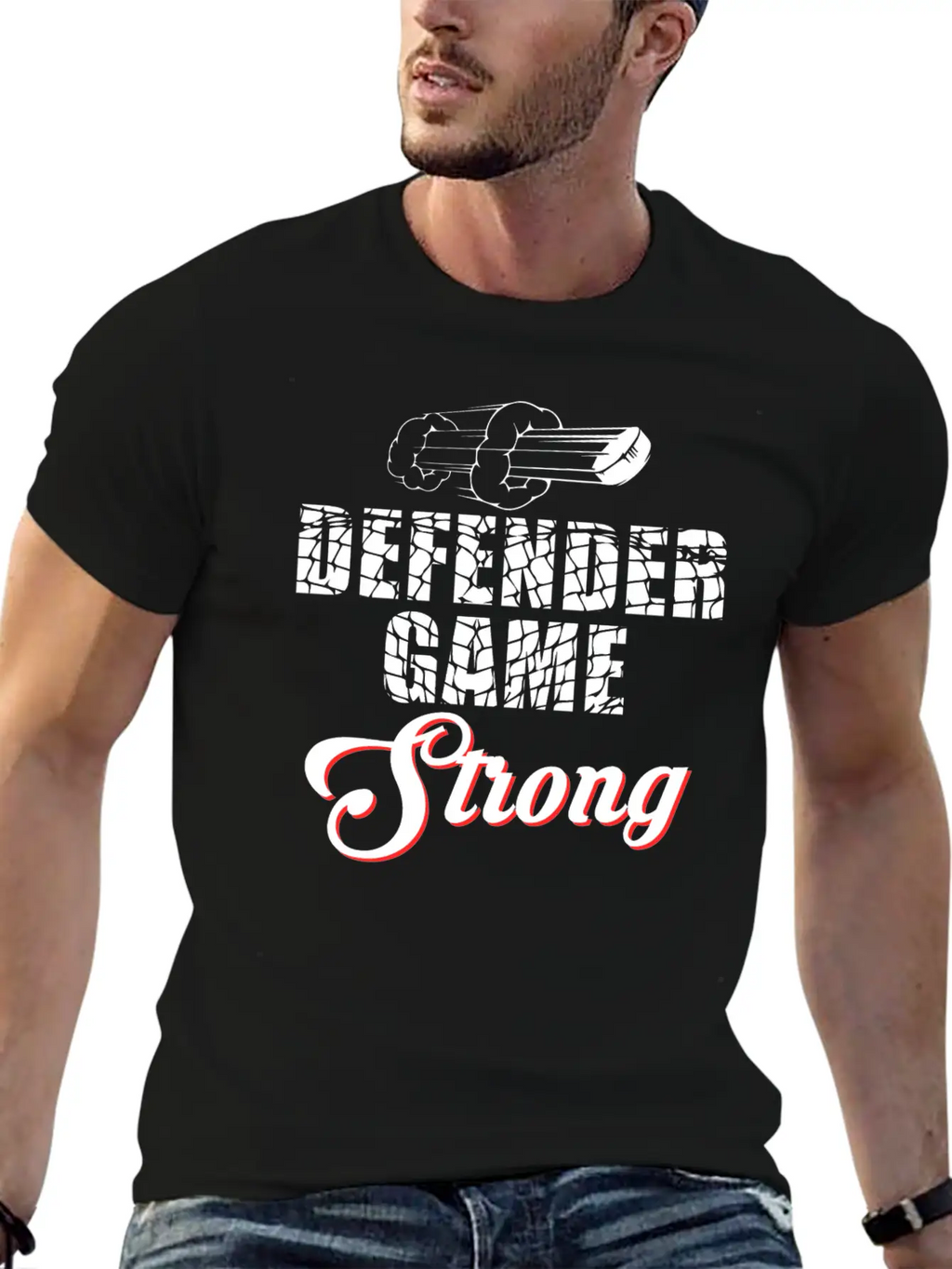 Hockey Player Addict Goal Score Gift Unisex Casual T-Shirt – Clean Design For Daily Comfort