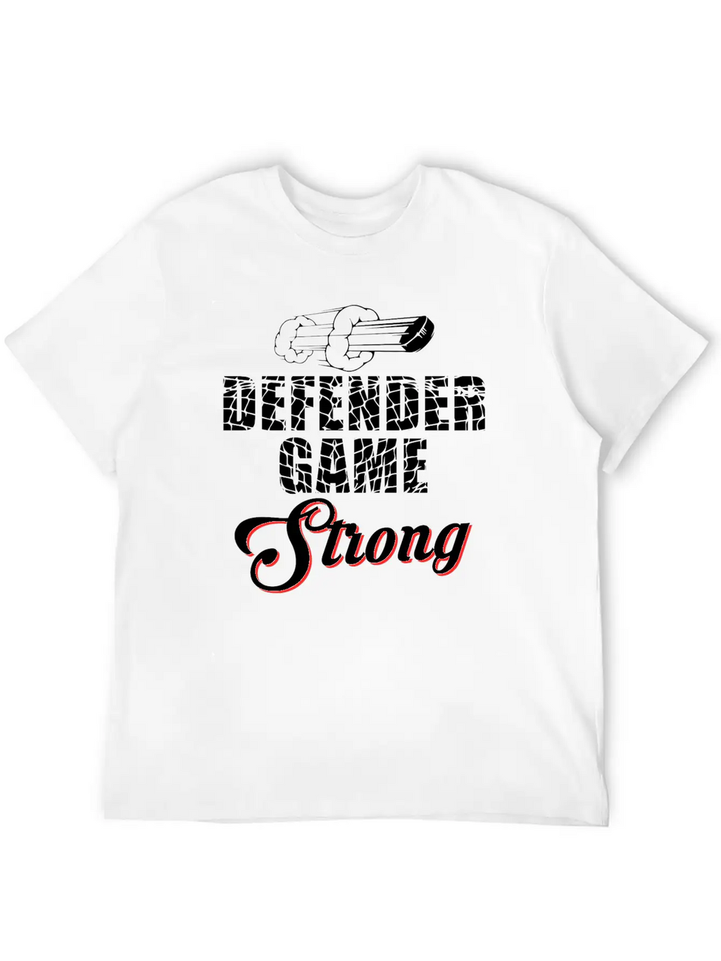 Hockey Player Addict Goal Score Gift Unisex Casual T-Shirt – Clean Design For Daily Comfort