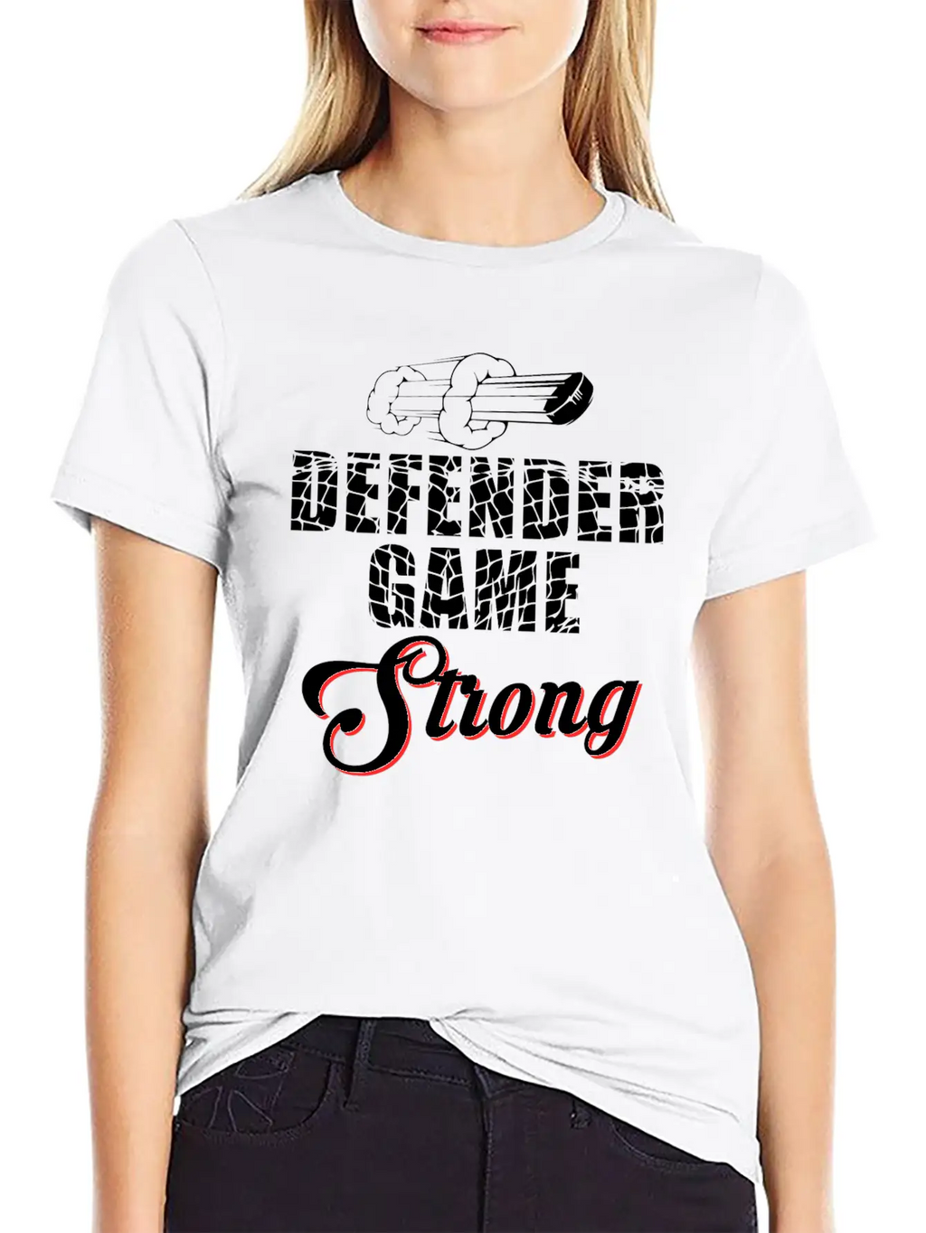 Hockey Player Addict Goal Score Gift Unisex Casual T-Shirt – Clean Design For Daily Comfort