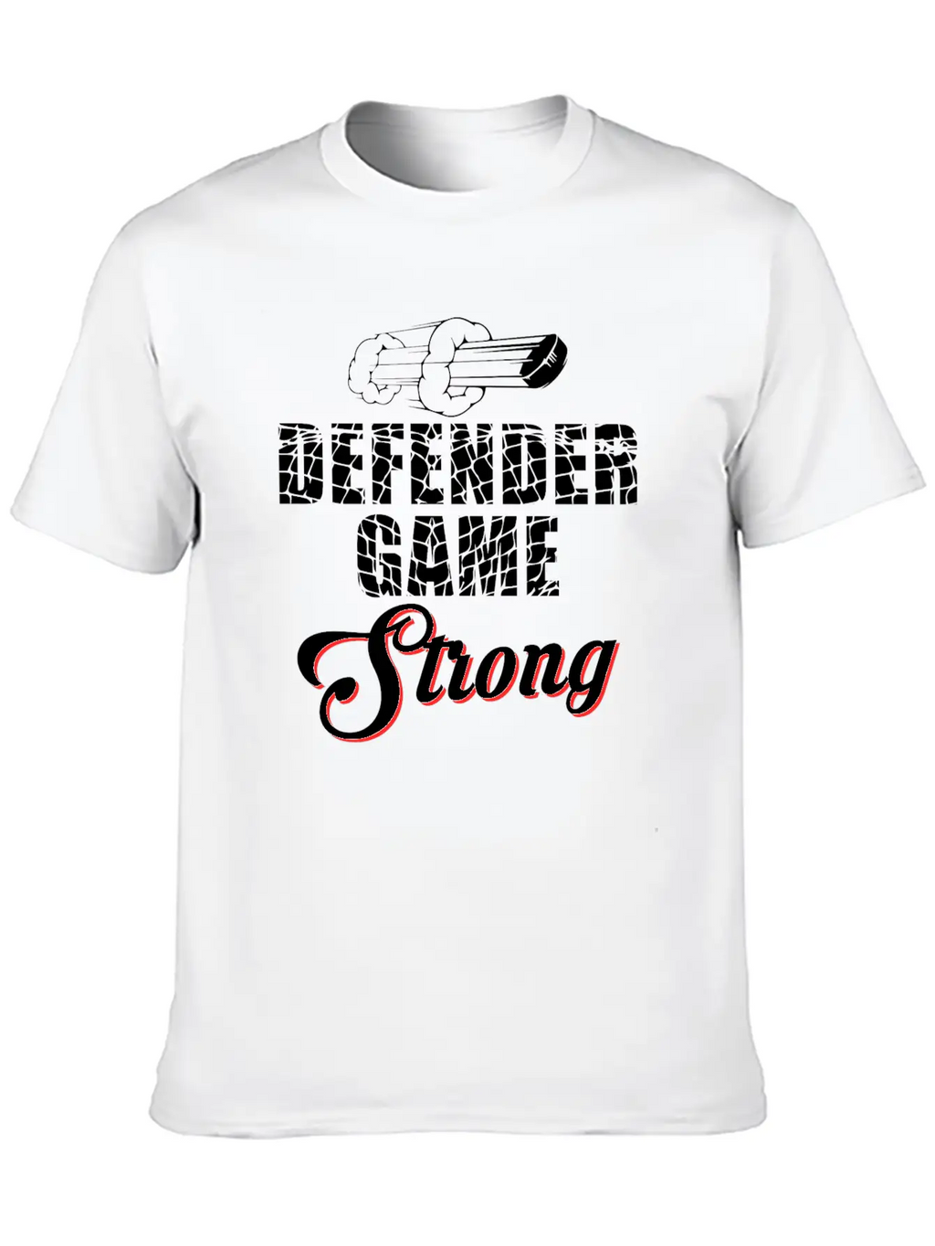 Hockey Player Addict Goal Score Gift Unisex Casual T-Shirt – Clean Design For Daily Comfort