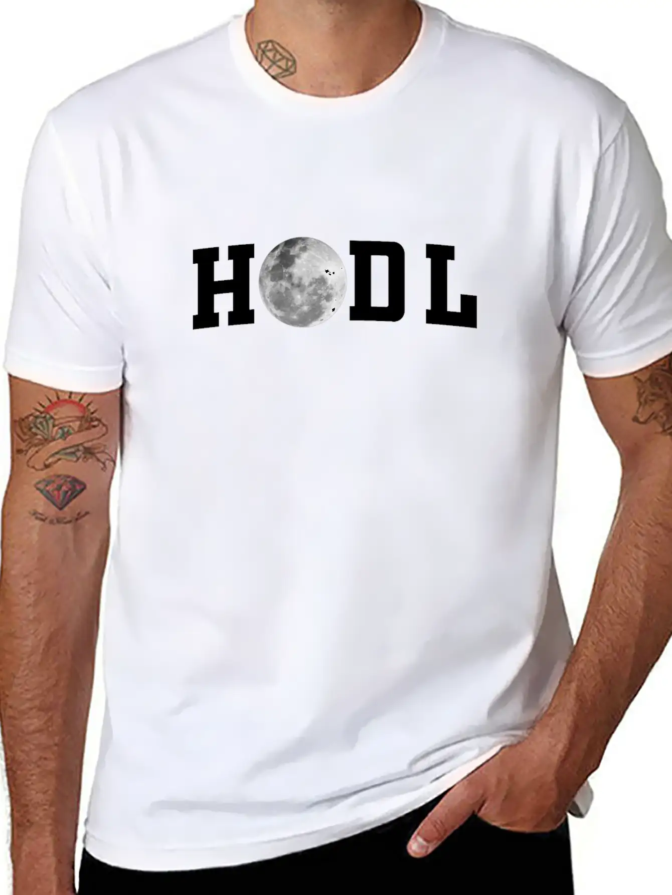 HODL BITCOIN Classic Fit Graphic Tee For Daily Comfort – Unisex Cotton Shirt