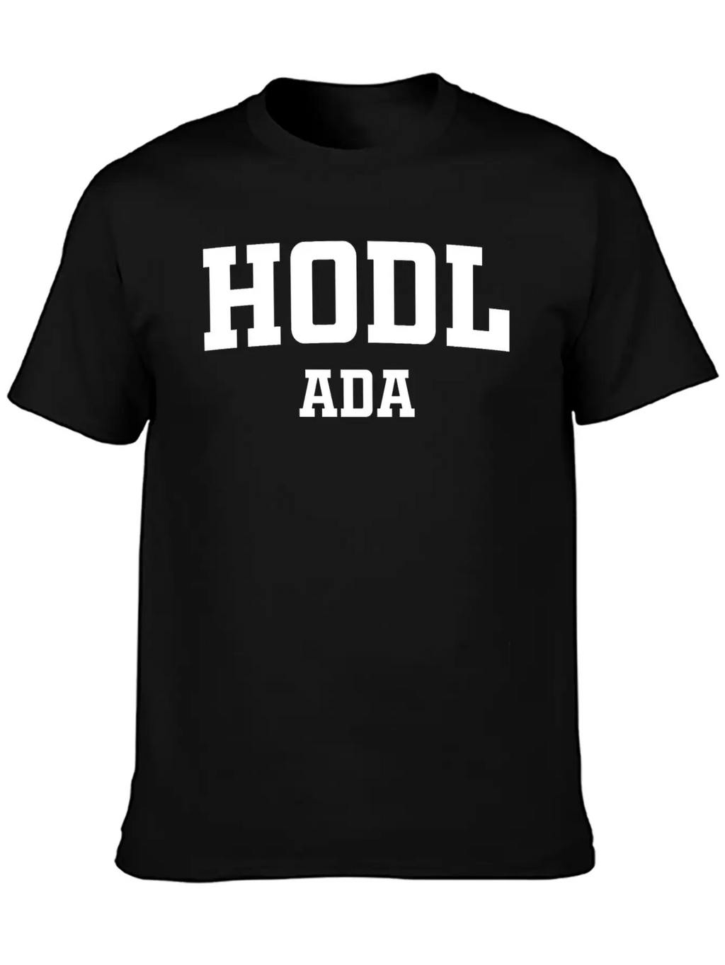 HODL Cardano ADA Unisex Short Sleeve Soft Cotton T-Shirt – Casual Everyday Wear