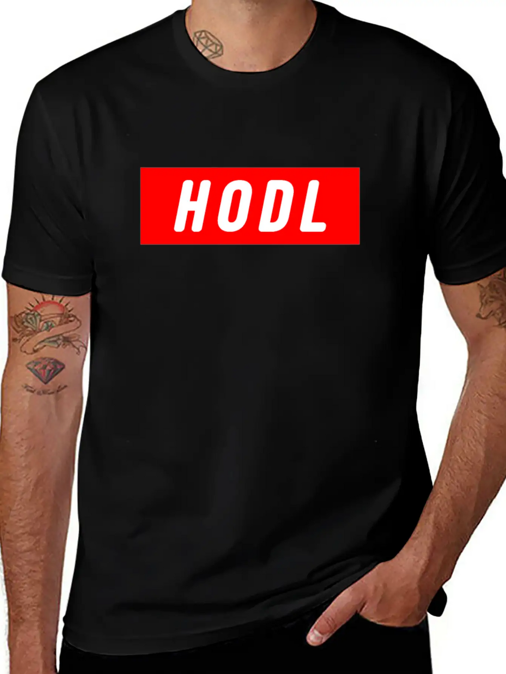 HODL Casual Graphic T-Shirt – Simple And Comfortable Daily Wear