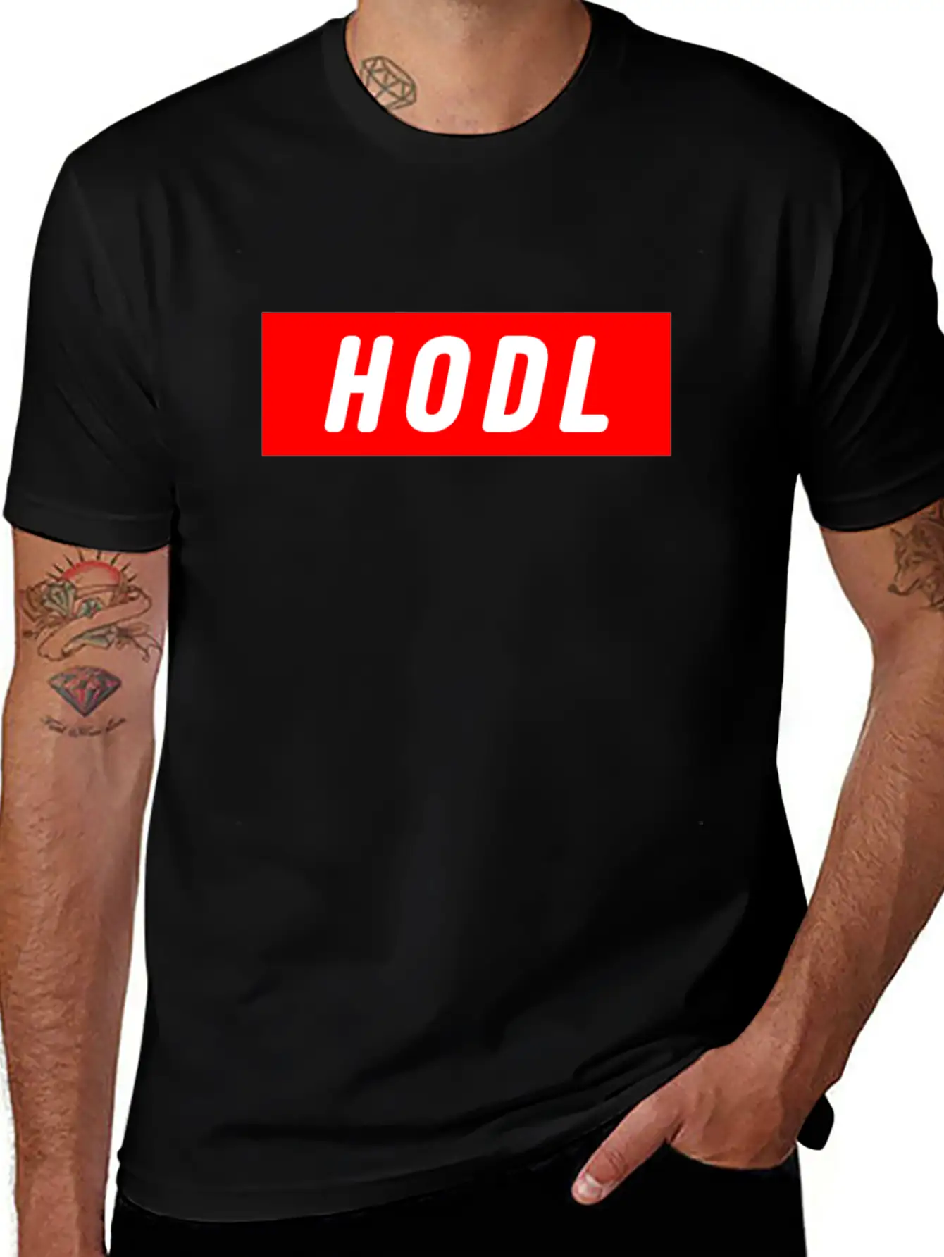 HODL Casual Graphic T-Shirt – Simple And Comfortable Daily Wear