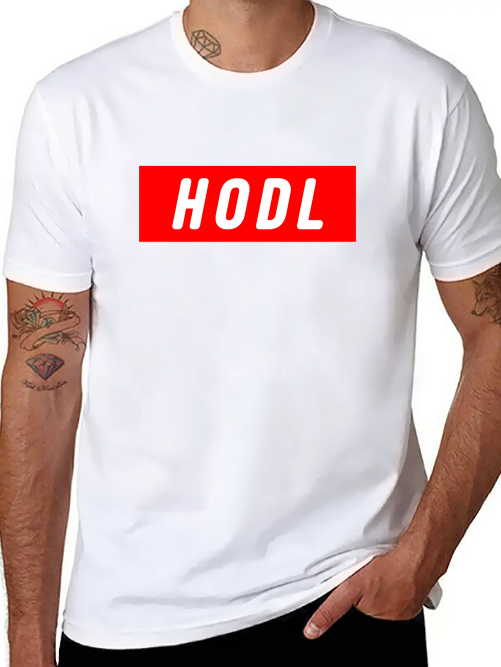 HODL Casual Graphic T-Shirt – Simple And Comfortable Daily Wear