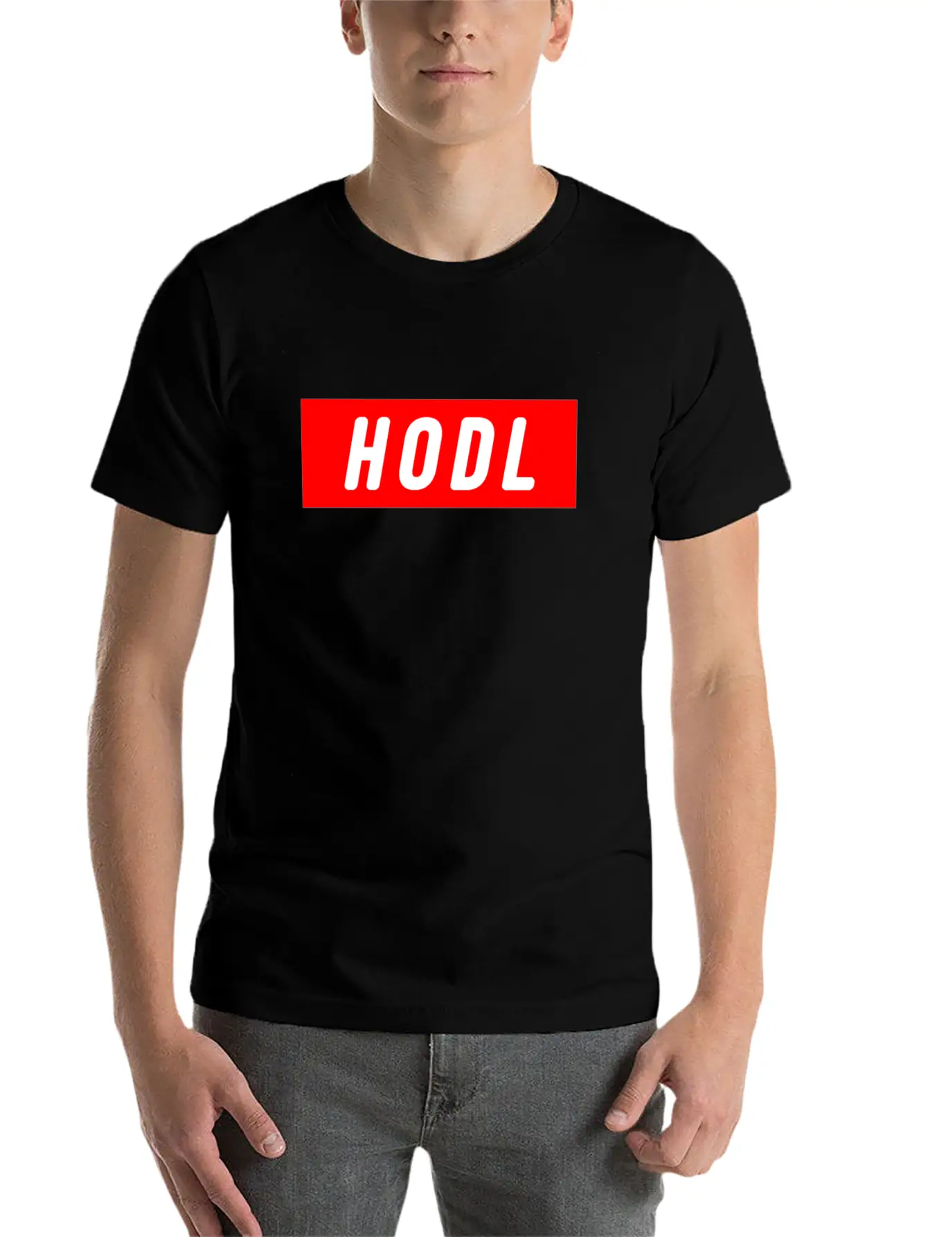 HODL Casual Graphic T-Shirt – Simple And Comfortable Daily Wear