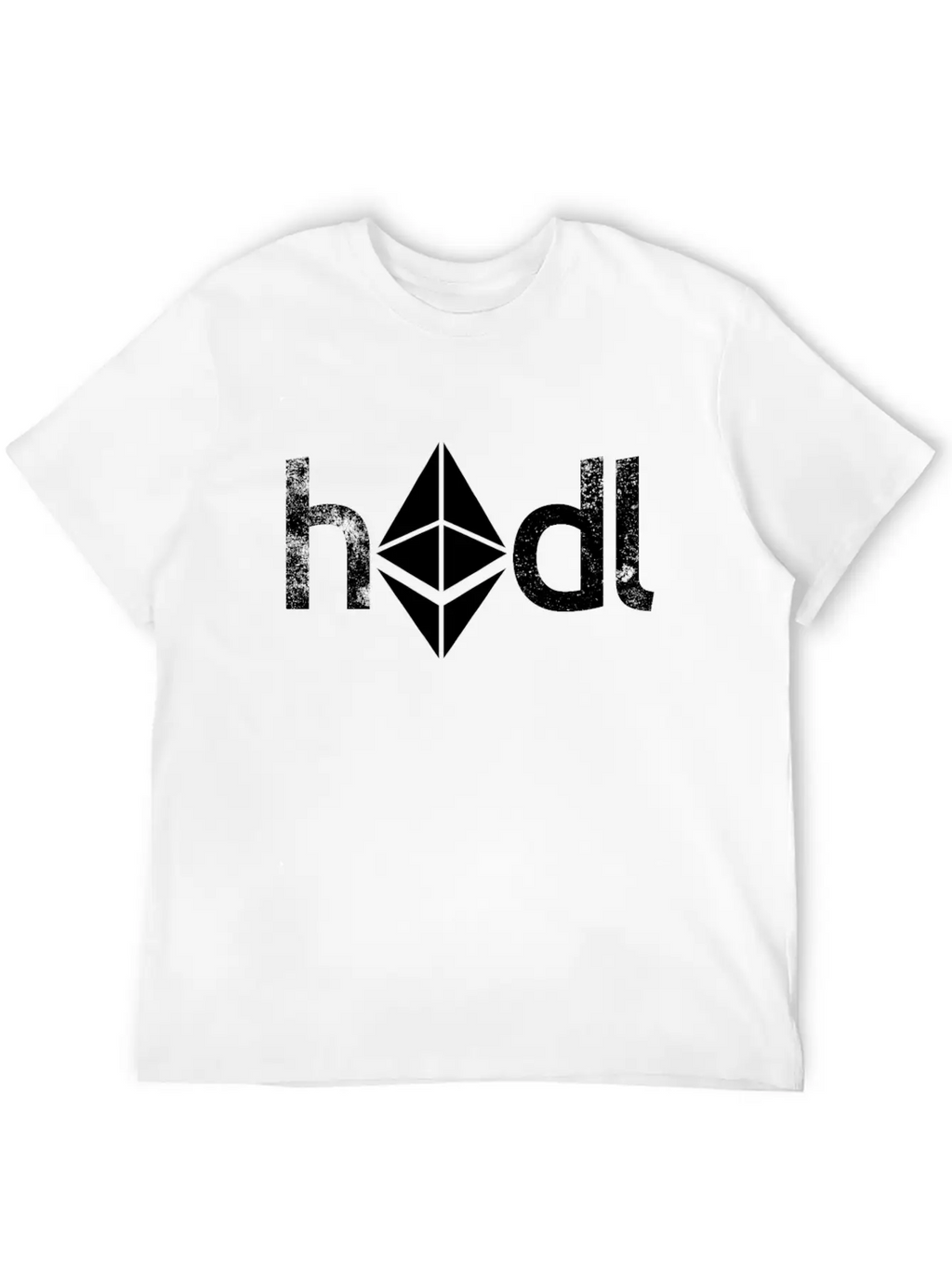 HODL ETH Cryptocurrency Mining HODL Ethereum Unisex Casual T-Shirt – Clean Design For Daily Comfort