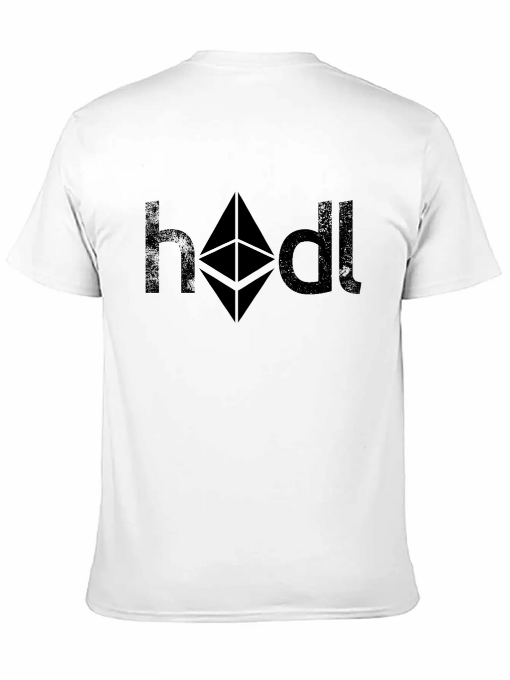 HODL ETH Cryptocurrency Mining HODL Ethereum Unisex Casual T-Shirt – Clean Design For Daily Comfort