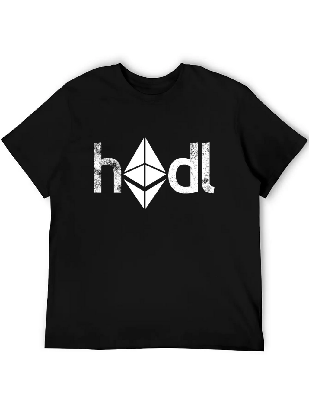 HODL ETH Cryptocurrency Mining HODL Ethereum Unisex Casual T-Shirt – Clean Design For Daily Comfort