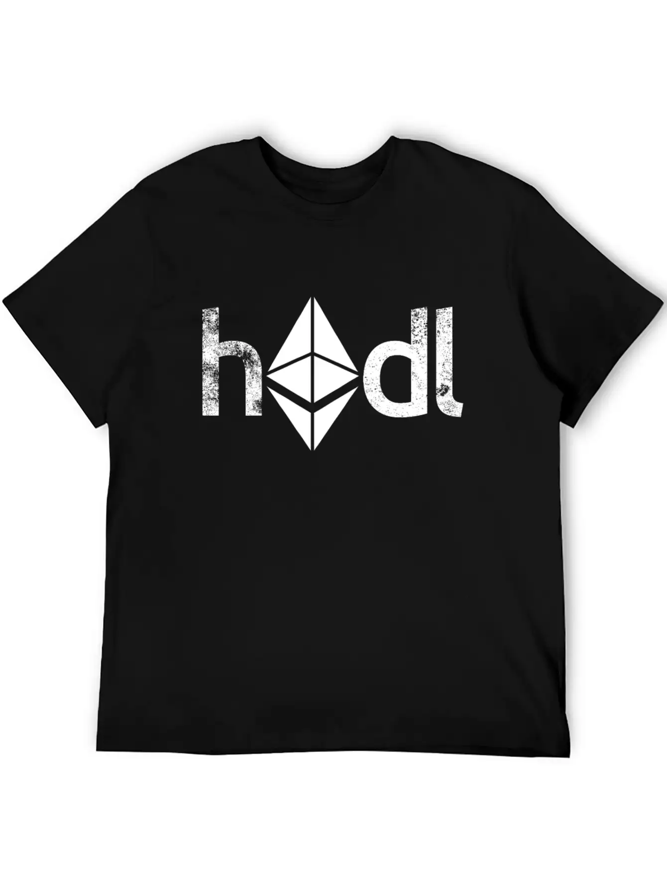 HODL ETH Cryptocurrency Mining HODL Ethereum Unisex Casual T-Shirt – Clean Design For Daily Comfort