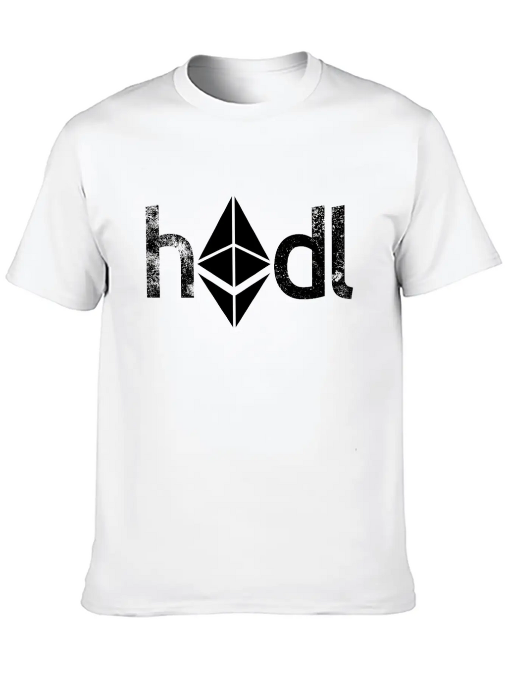 HODL ETH Cryptocurrency Mining HODL Ethereum Unisex Casual T-Shirt – Clean Design For Daily Comfort