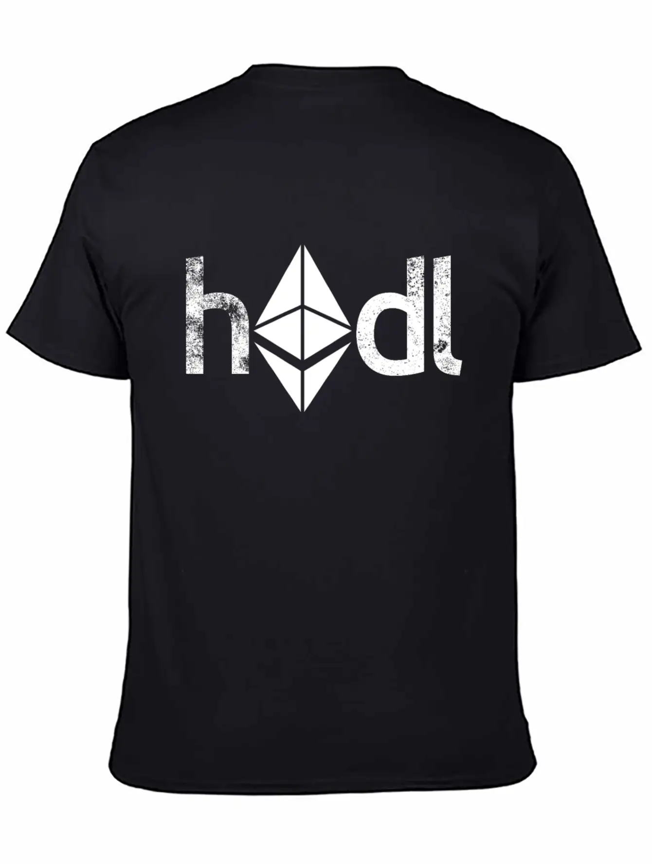 HODL ETH Cryptocurrency Mining HODL Ethereum Unisex Casual T-Shirt – Clean Design For Daily Comfort