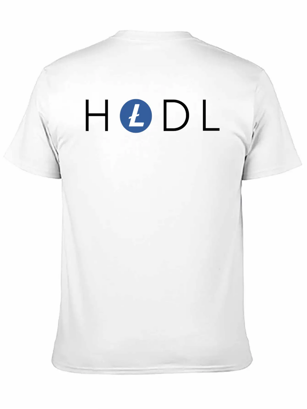 HODL Litecoin (LTC) Crypto T-shirt Casual Graphic T-Shirt – Simple And Comfortable Daily Wear