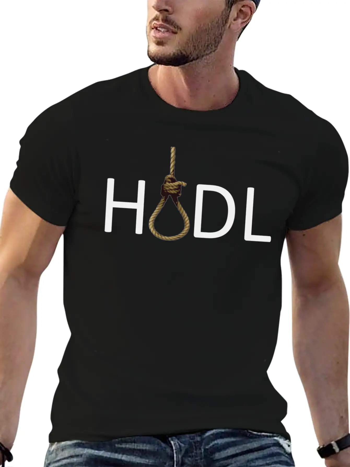 HODL Noose Unisex Casual T-Shirt – Clean Design For Daily Comfort