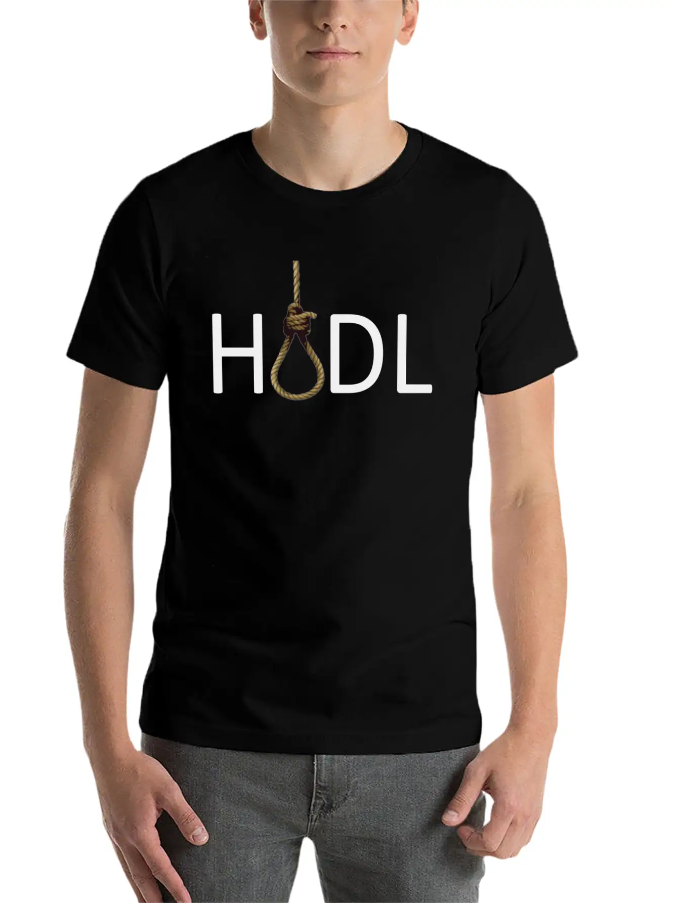 HODL Noose Unisex Casual T-Shirt – Clean Design For Daily Comfort
