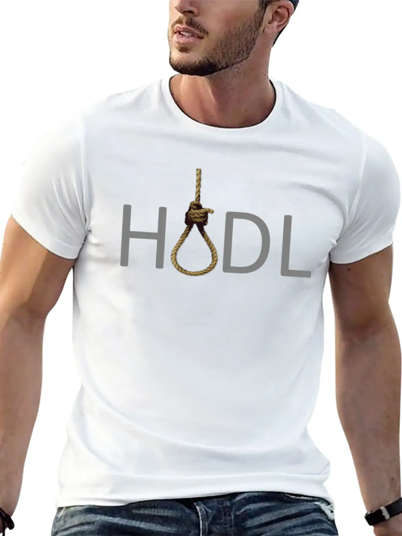 HODL Noose Unisex Casual T-Shirt – Clean Design For Daily Comfort
