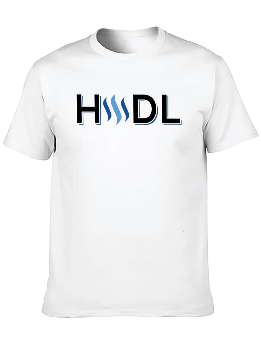 HODL Steem Logo Crypto Breathable Soft Cotton T-Shirt – Timeless Casual Look