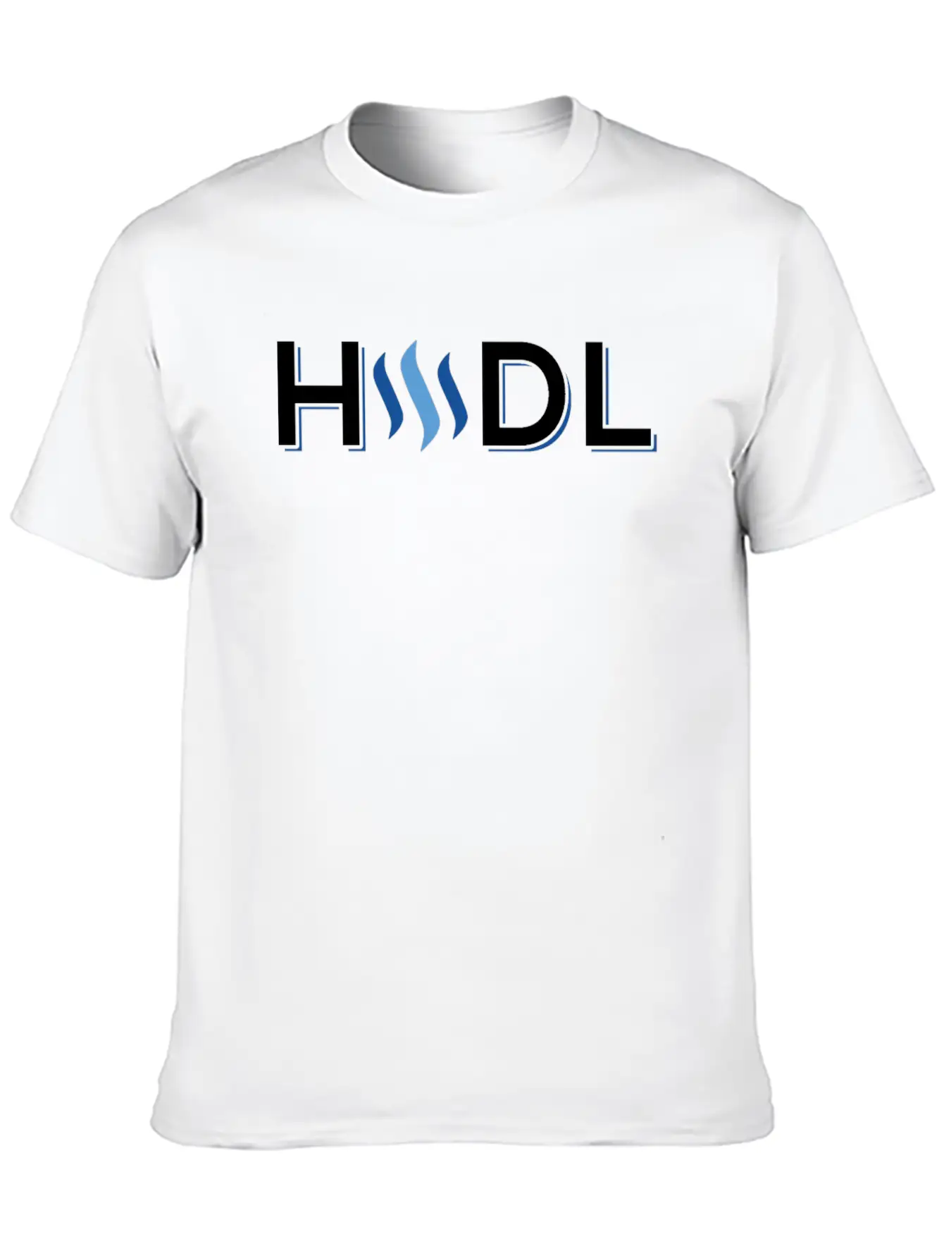 HODL Steem Logo Crypto Breathable Soft Cotton T-Shirt – Timeless Casual Look