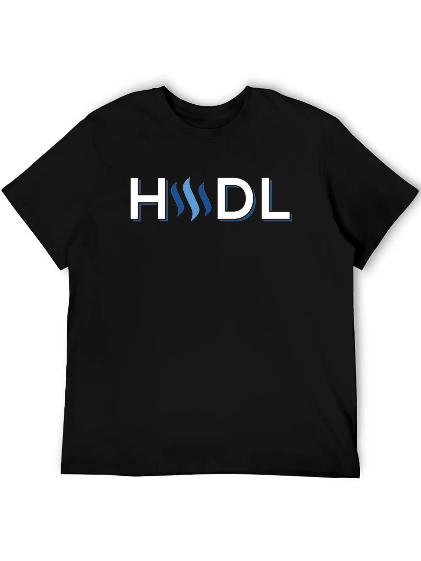 HODL Steem Logo Crypto Breathable Soft Cotton T-Shirt – Timeless Casual Look