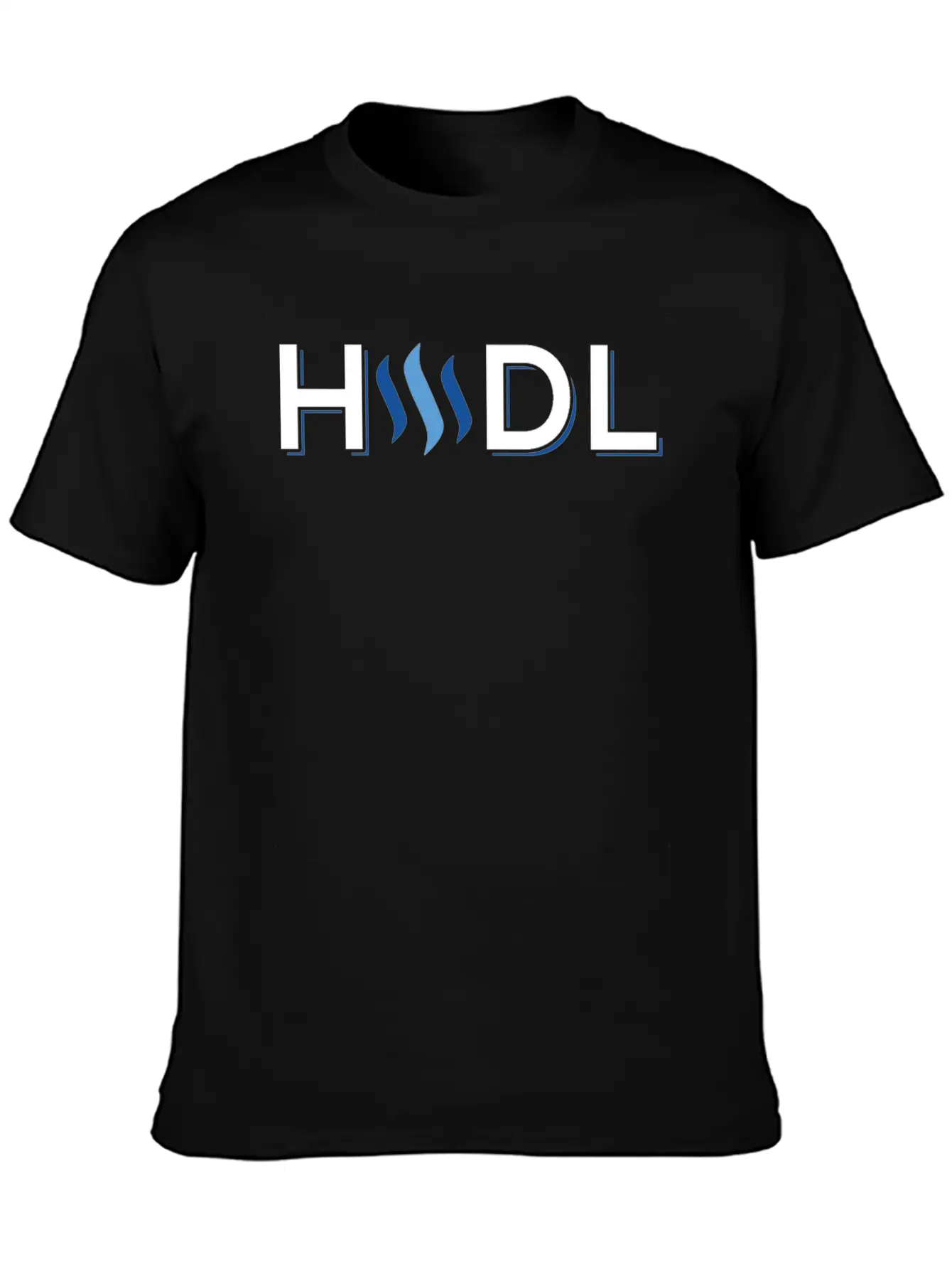 HODL Steem Logo Crypto Breathable Soft Cotton T-Shirt – Timeless Casual Look