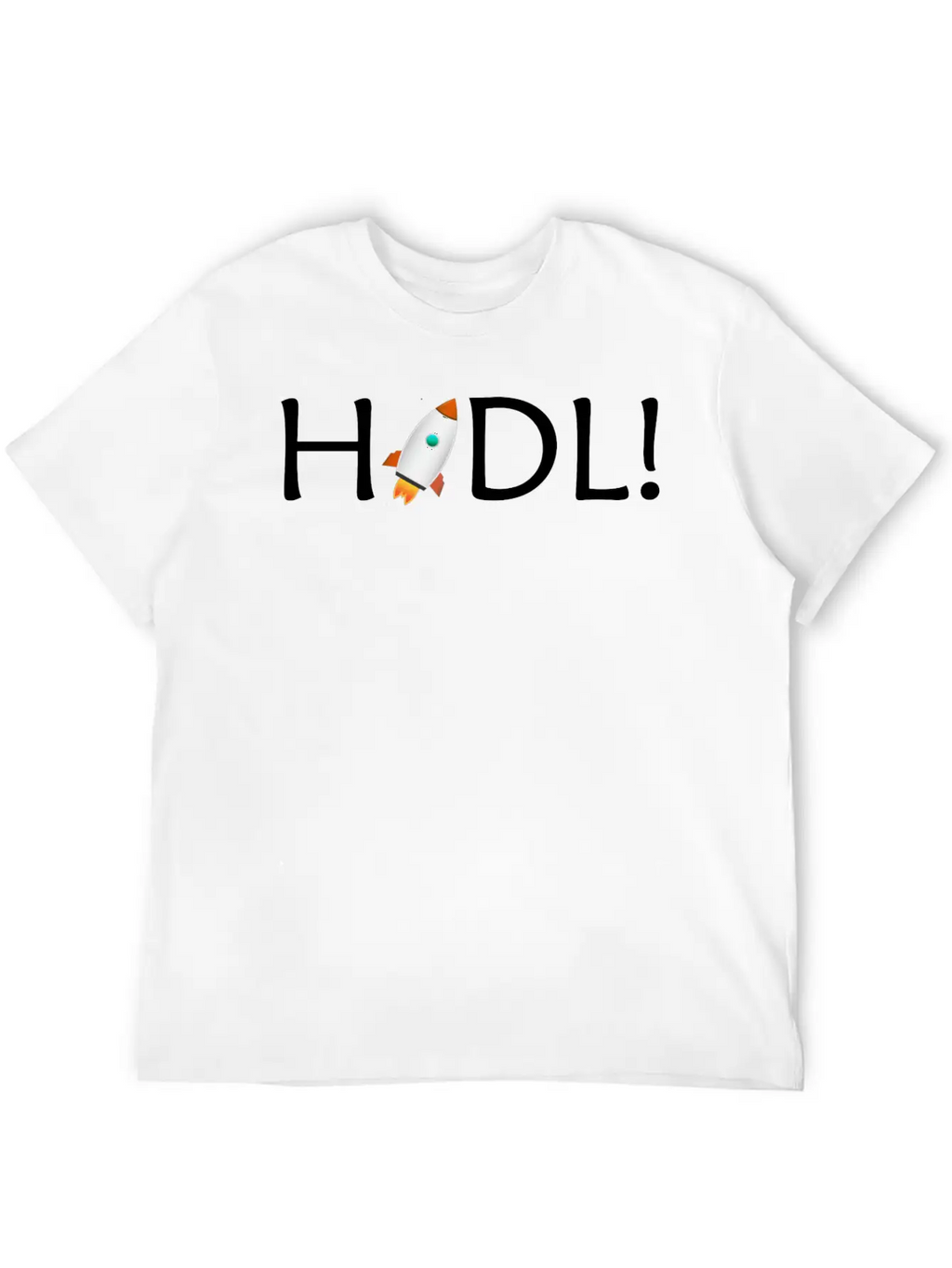HODL Unisex Short Sleeve Soft Cotton T-Shirt – Casual Everyday Wear