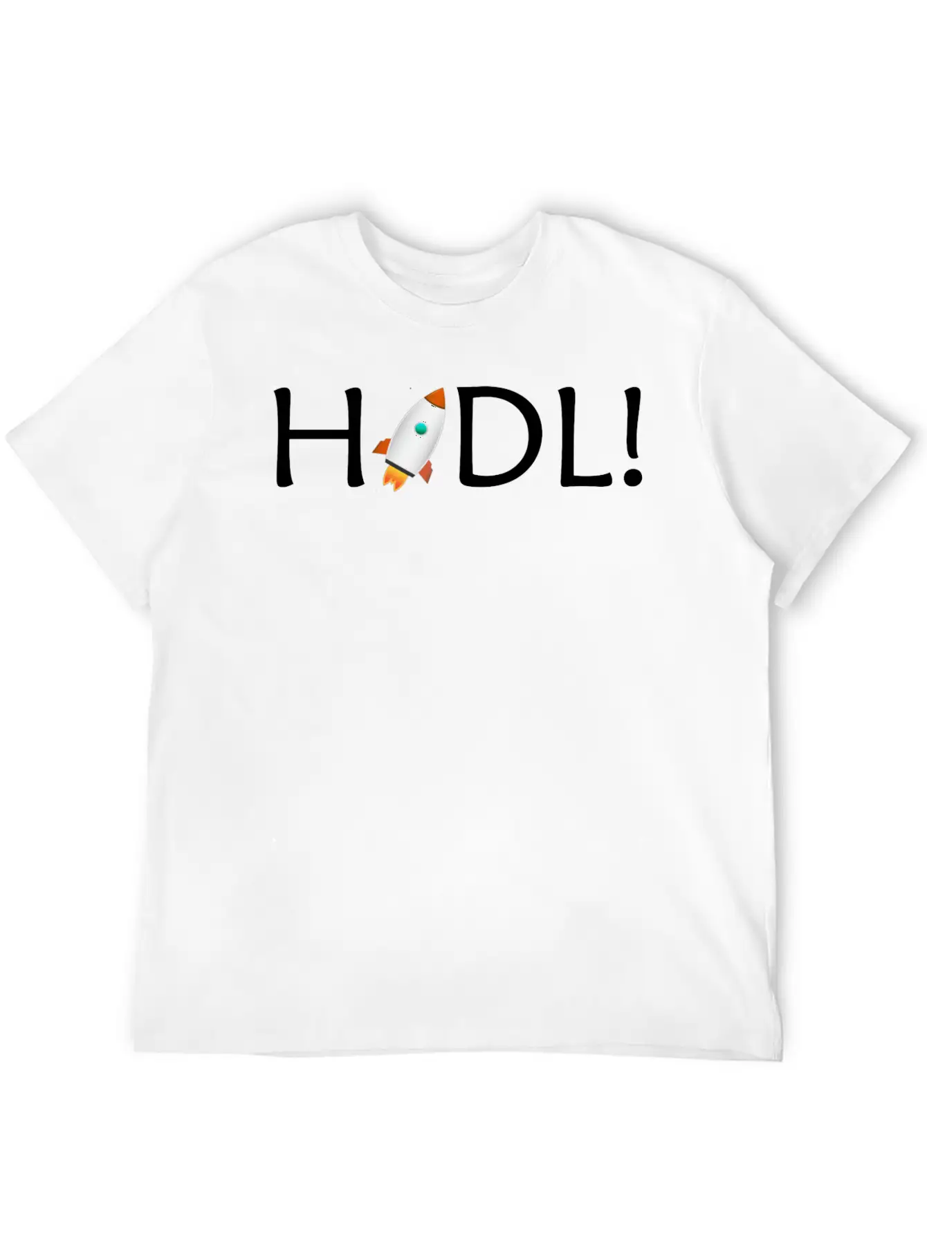 HODL Unisex Short Sleeve Soft Cotton T-Shirt – Casual Everyday Wear