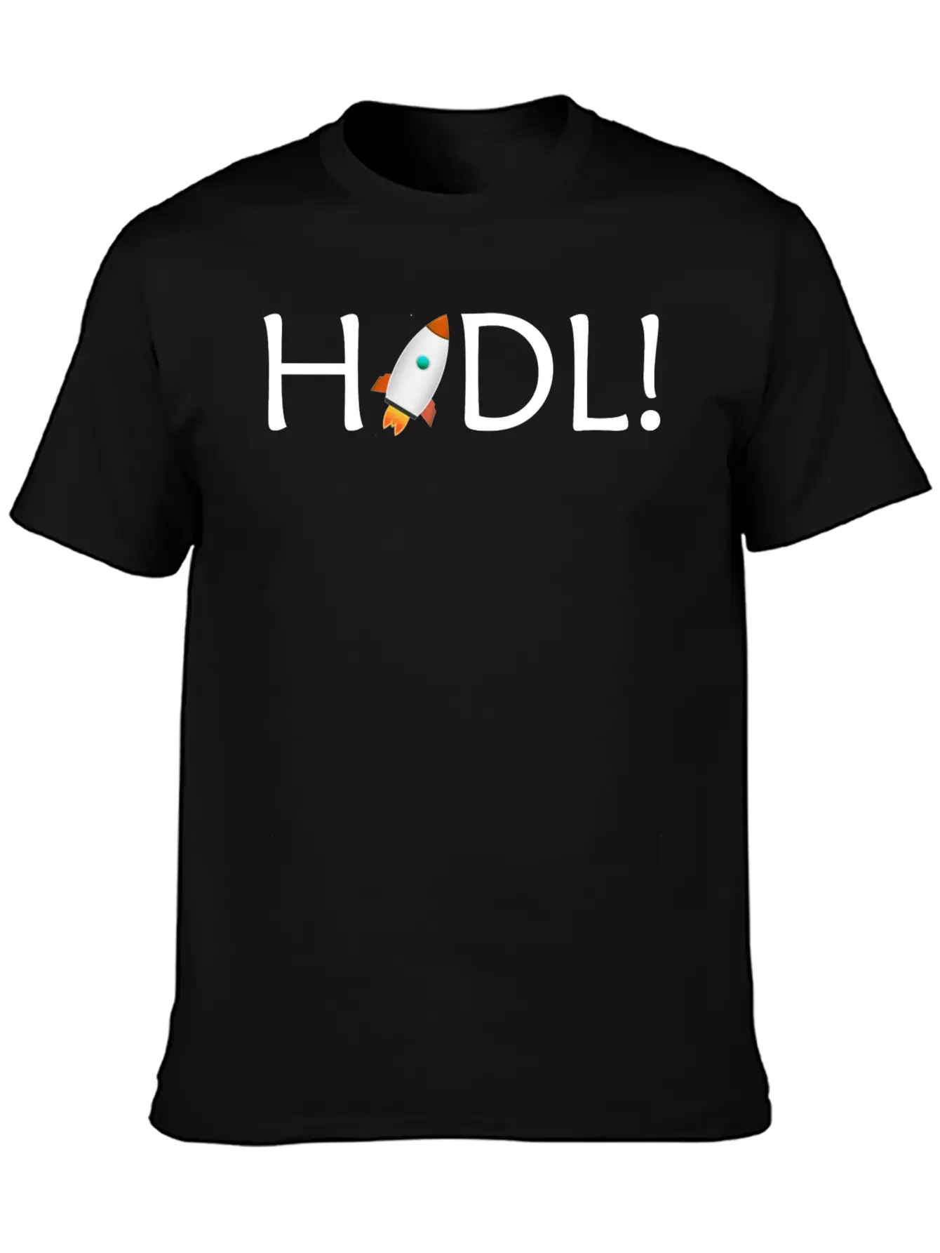 HODL Unisex Short Sleeve Soft Cotton T-Shirt – Casual Everyday Wear