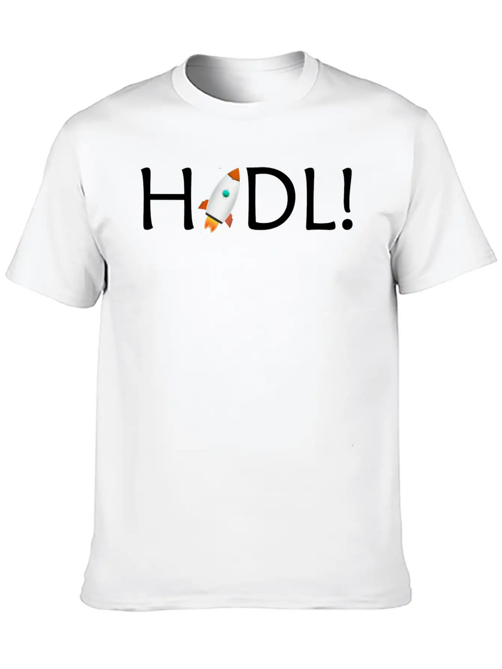 HODL Unisex Short Sleeve Soft Cotton T-Shirt – Casual Everyday Wear