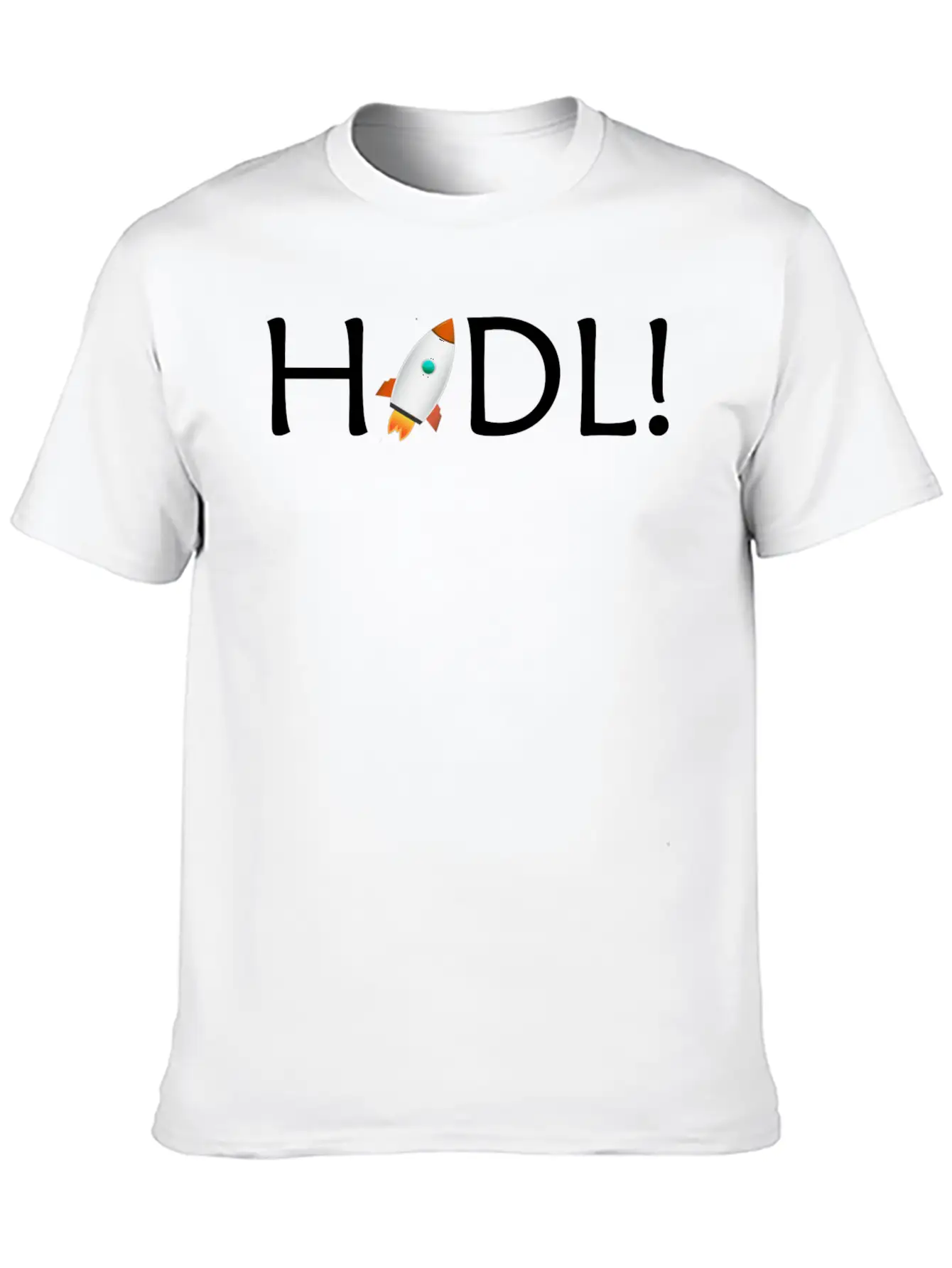 HODL Unisex Short Sleeve Soft Cotton T-Shirt – Casual Everyday Wear