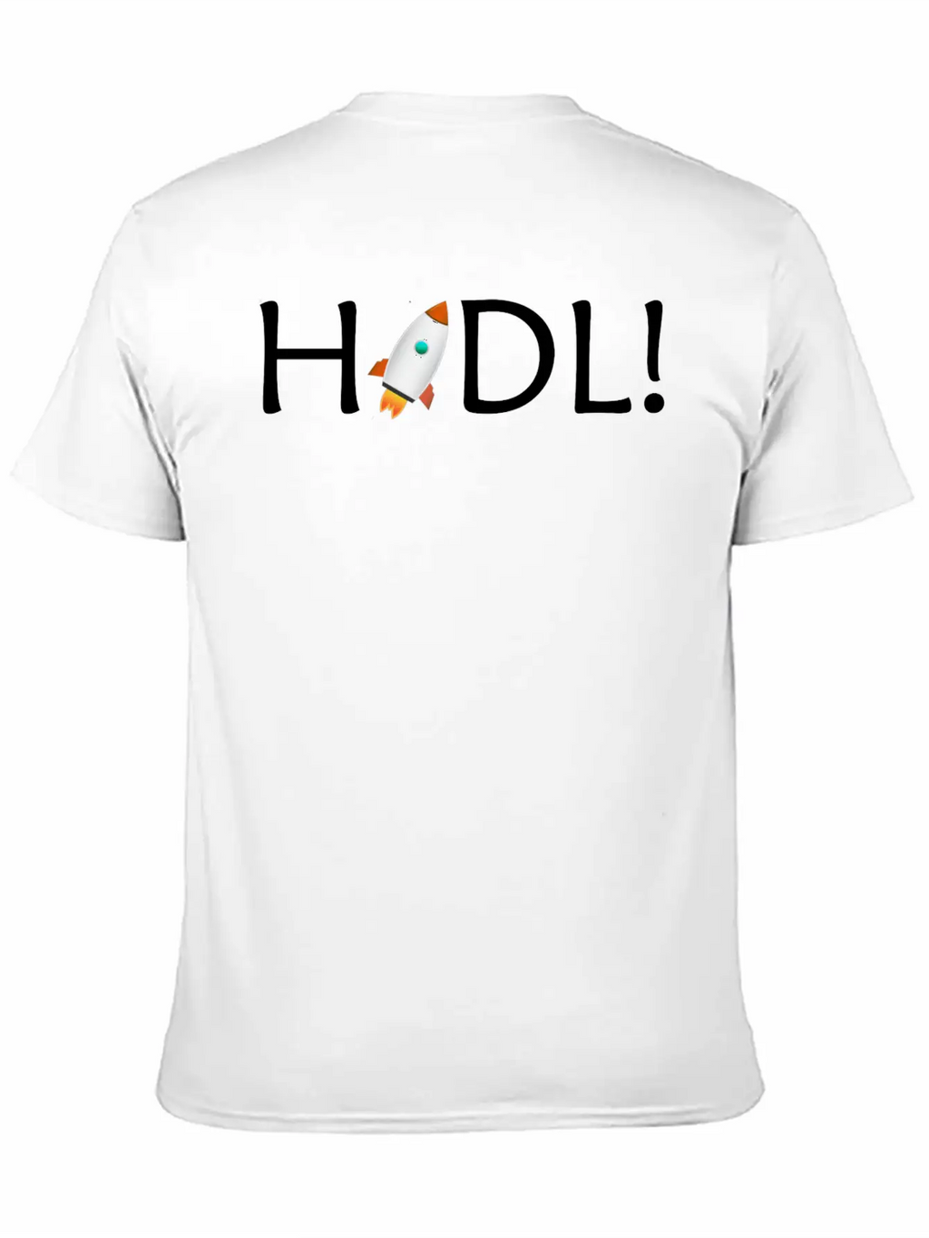 HODL Unisex Short Sleeve Soft Cotton T-Shirt – Casual Everyday Wear