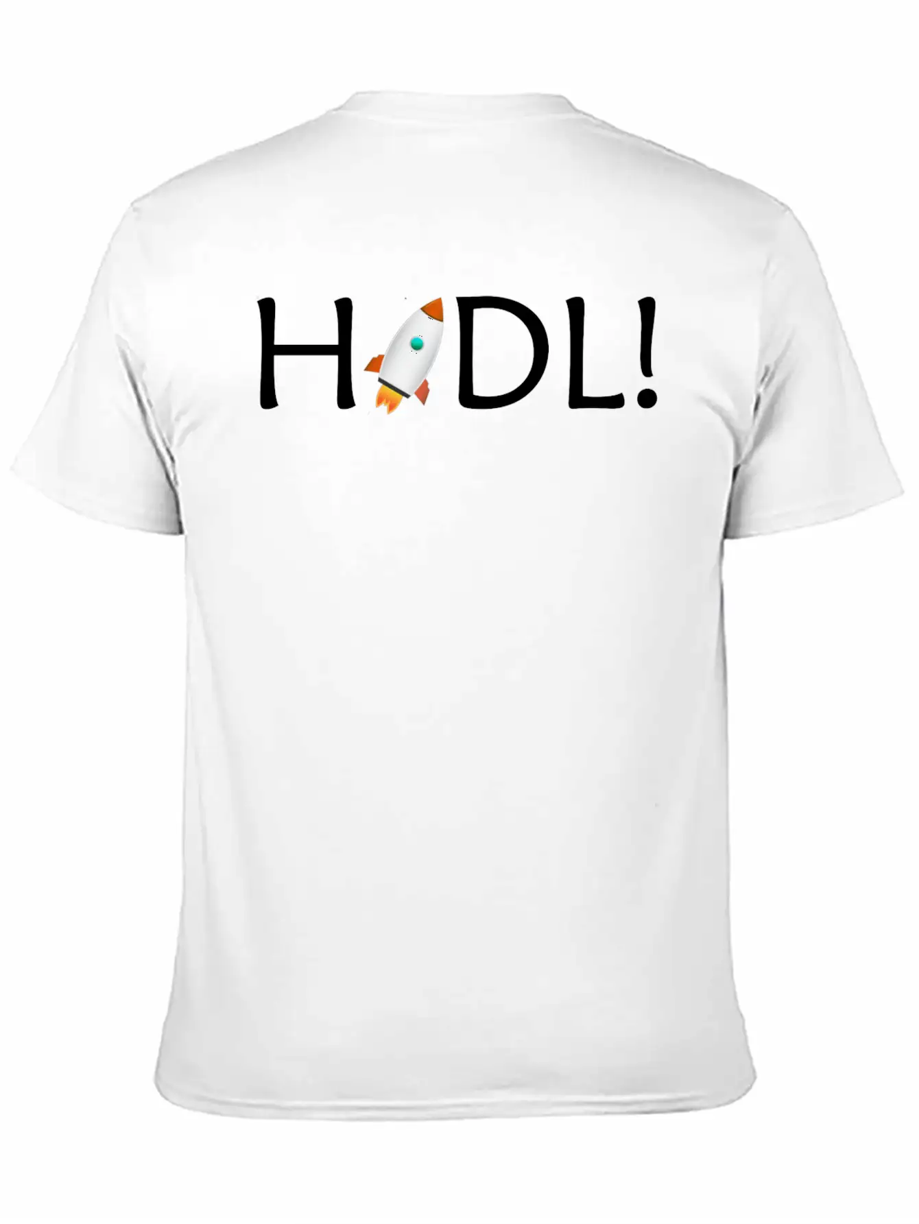 HODL Unisex Short Sleeve Soft Cotton T-Shirt – Casual Everyday Wear