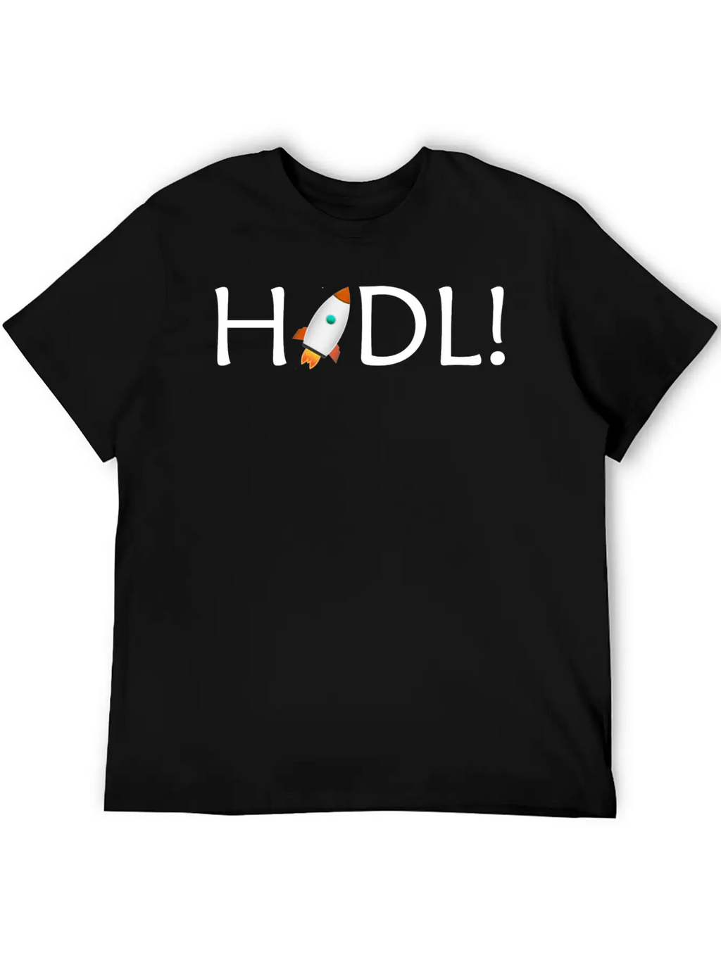 HODL Unisex Short Sleeve Soft Cotton T-Shirt – Casual Everyday Wear