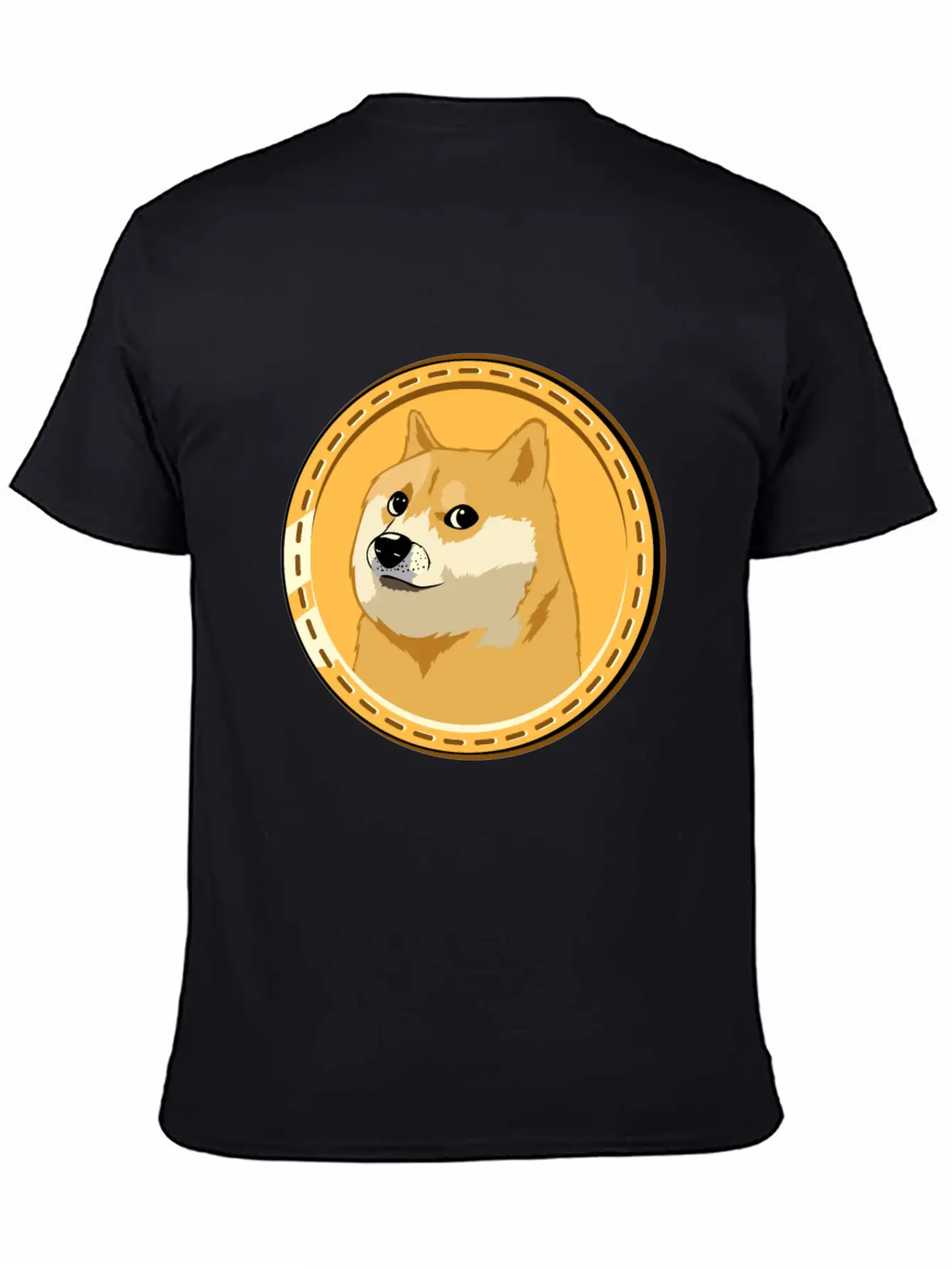 HOLD Dogecoin Funny Doge Crypto Cryptocurrency Unisex Casual T-Shirt – Clean Design For Daily Comfort