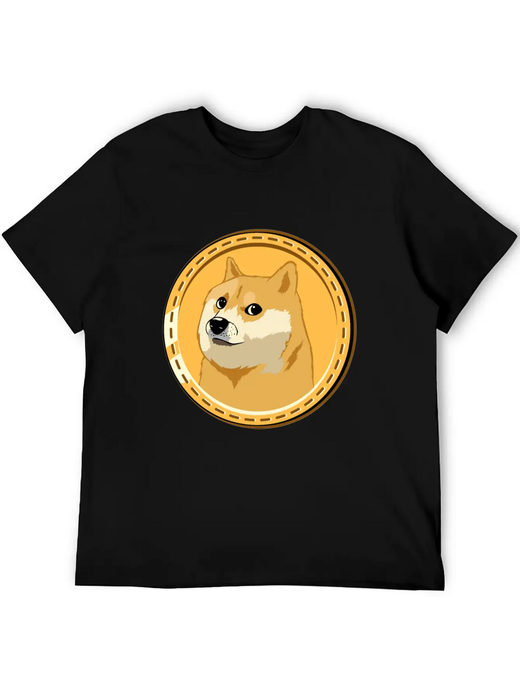 HOLD Dogecoin Funny Doge Crypto Cryptocurrency Unisex Casual T-Shirt – Clean Design For Daily Comfort