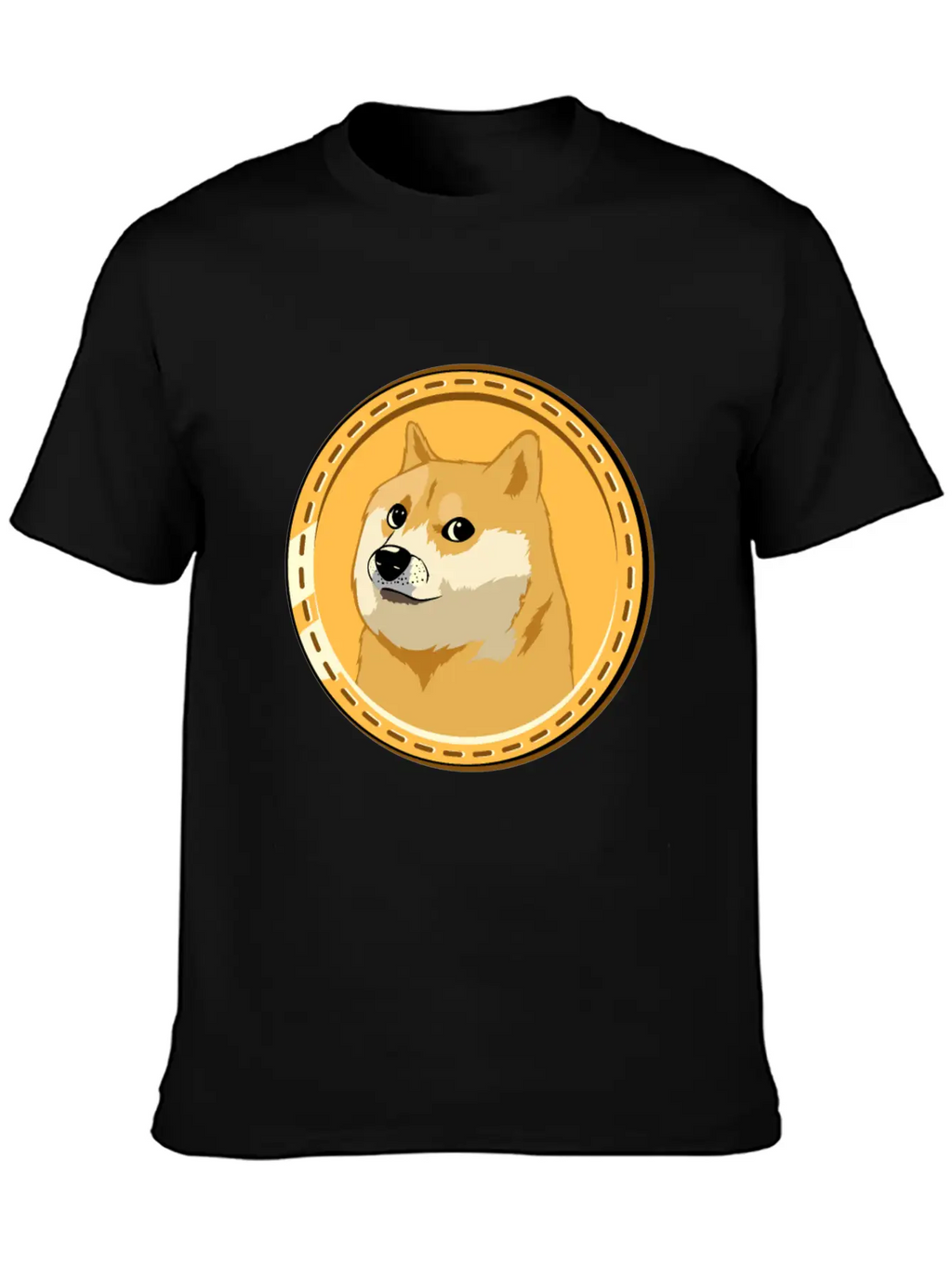 HOLD Dogecoin Funny Doge Crypto Cryptocurrency Unisex Casual T-Shirt – Clean Design For Daily Comfort